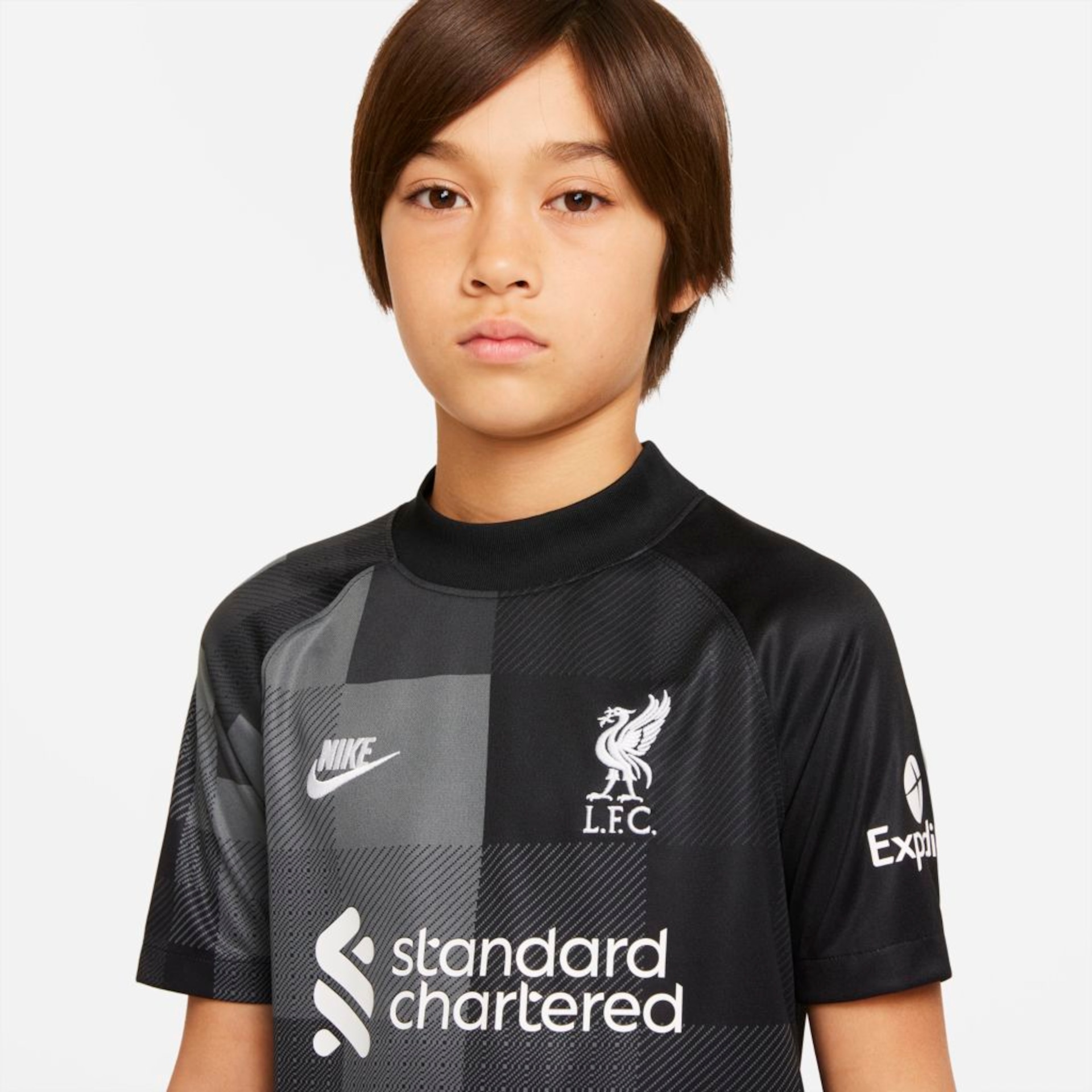 Camisa de Goleiro Liverpool  2021/22 Torcedor Pro Infantil - Foto 3