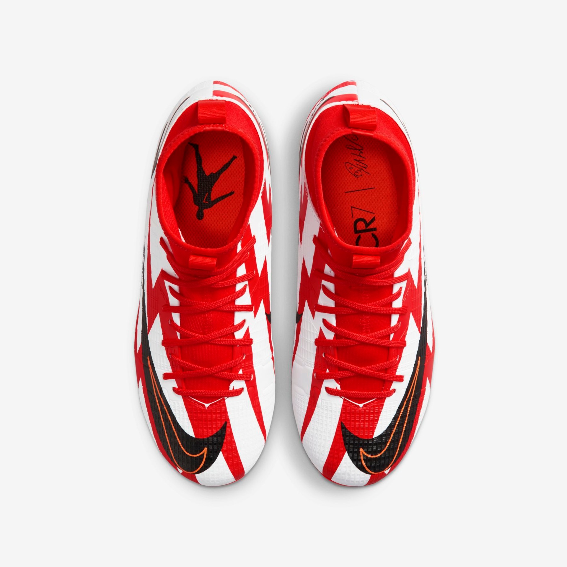 Chuteira Nike Mercurial Superfly 8 Academy CR7 Infantil Campo - Foto 4