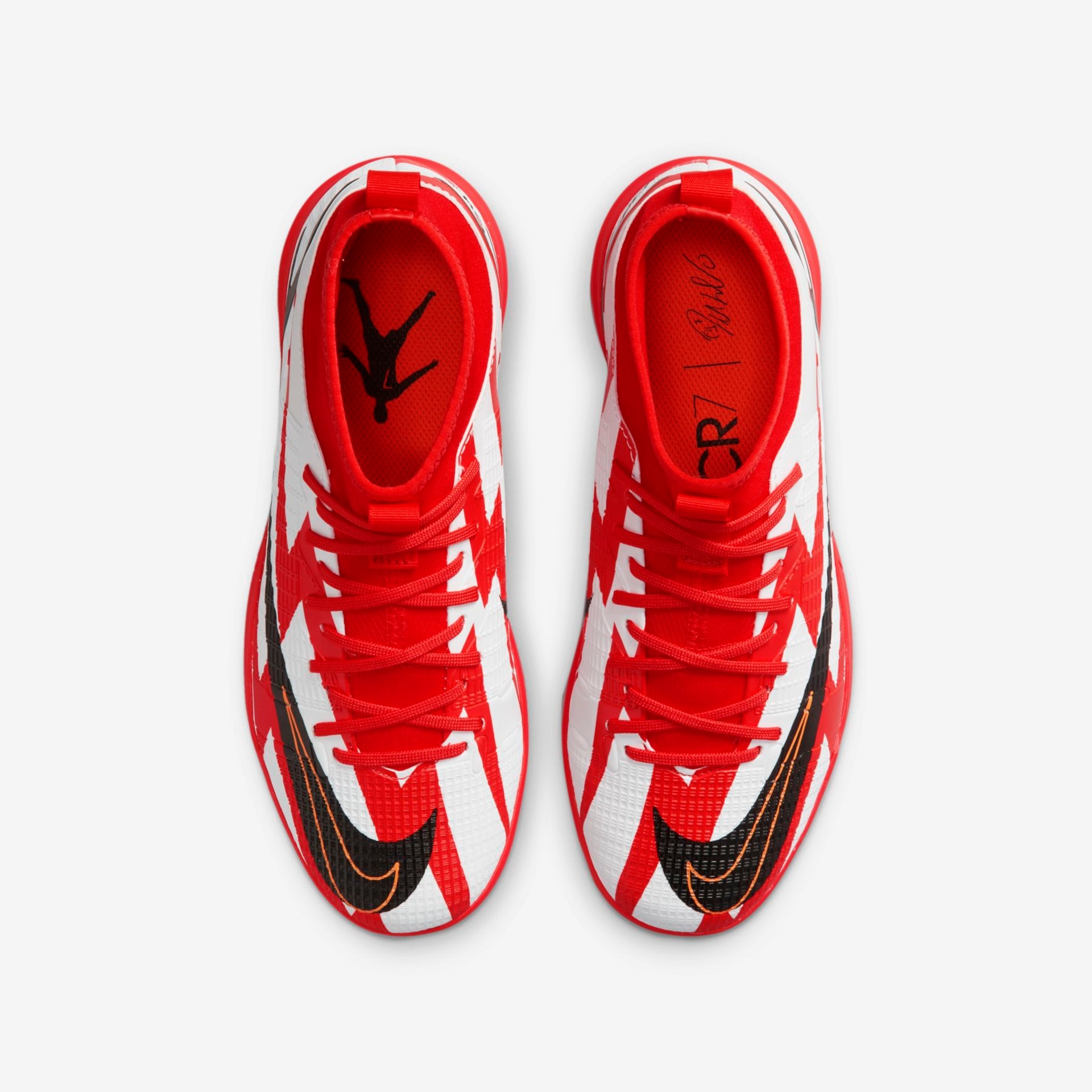 Chuteira Nike Mercurial Superfly 8 Academy CR7 Infantil Futsal - Foto 4