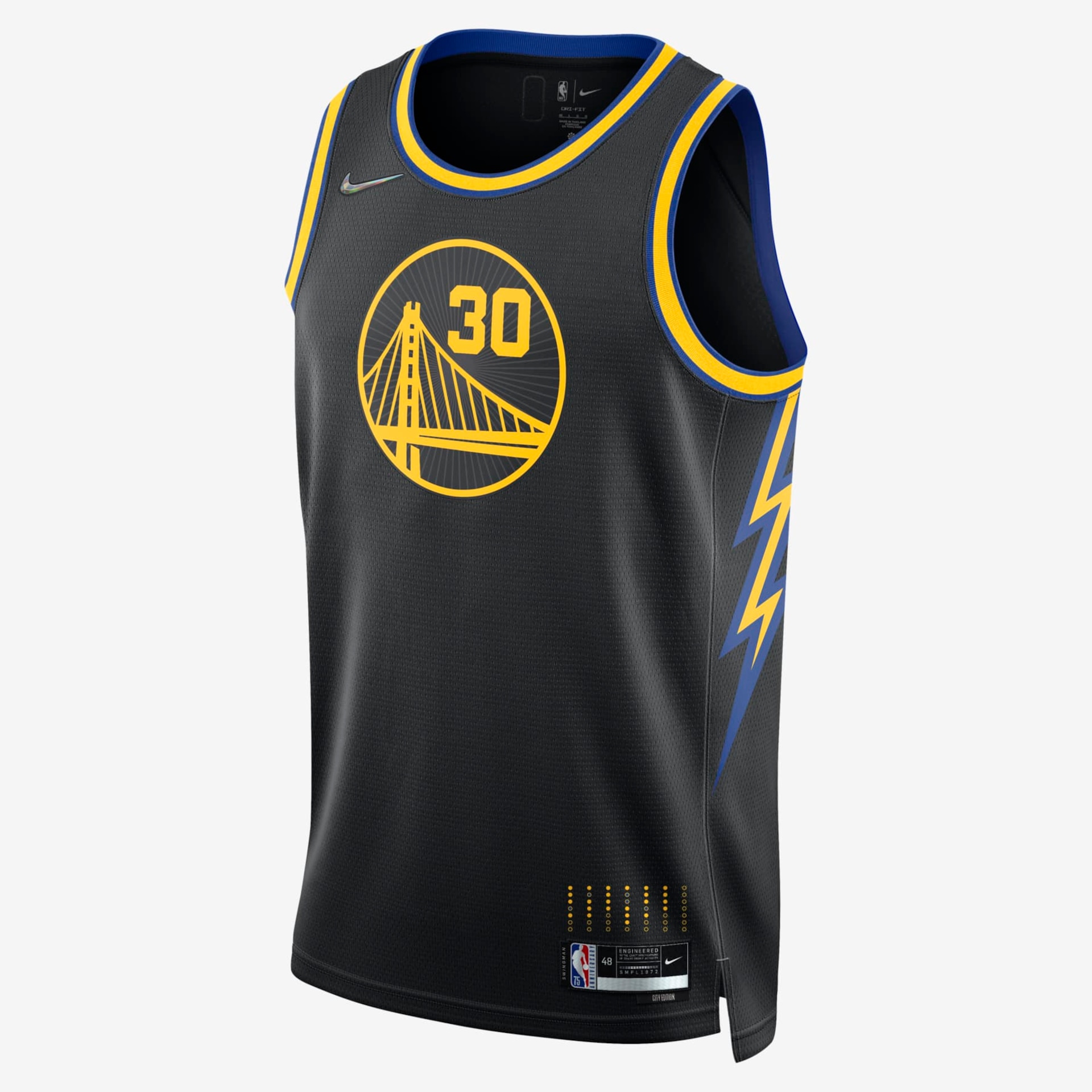 Regata Nike Golden State Warriors Swingman 2021/22 Masculina - Foto 1