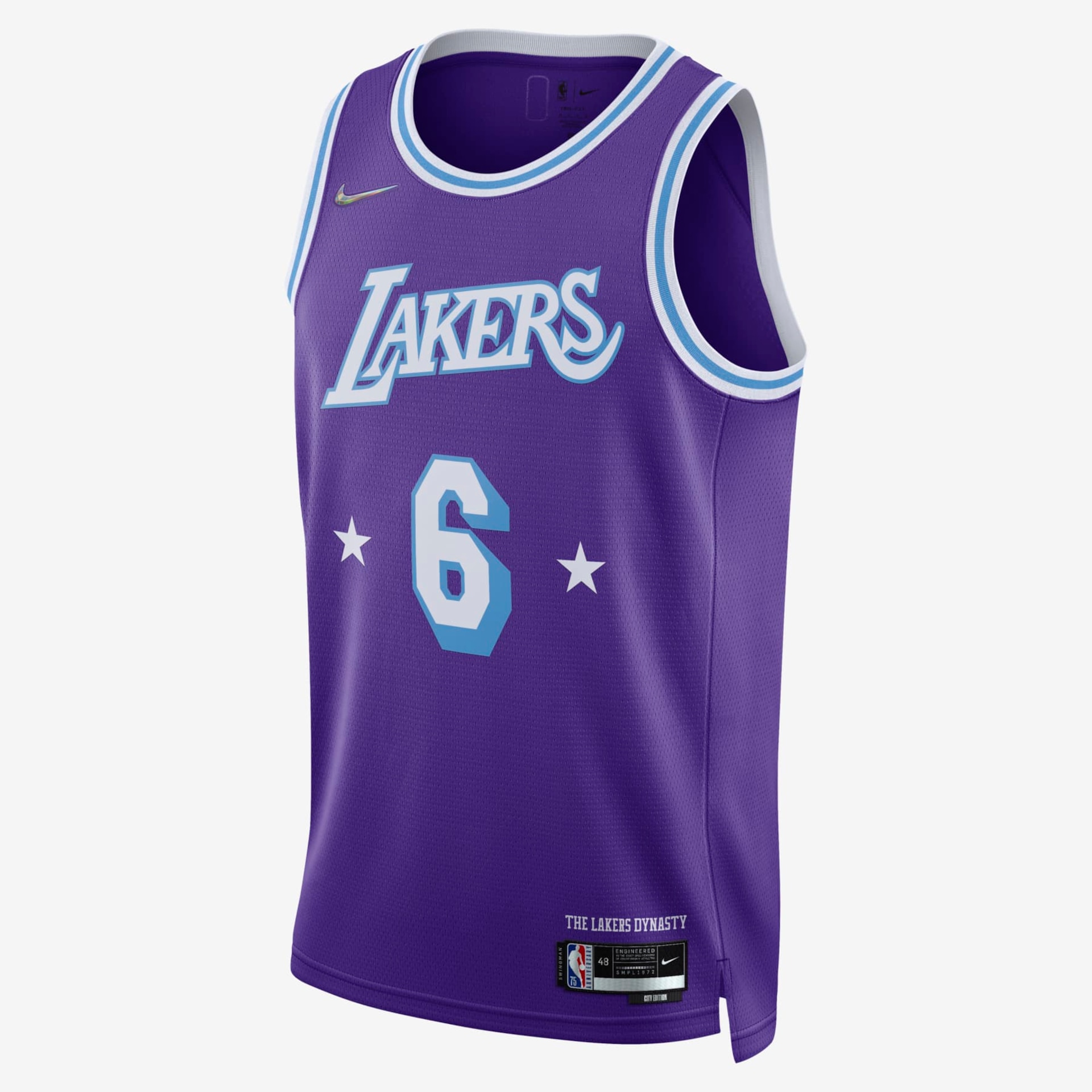 Regata Nike Los Angeles Lakers Swingman 2021/22 Masculina - Foto 1
