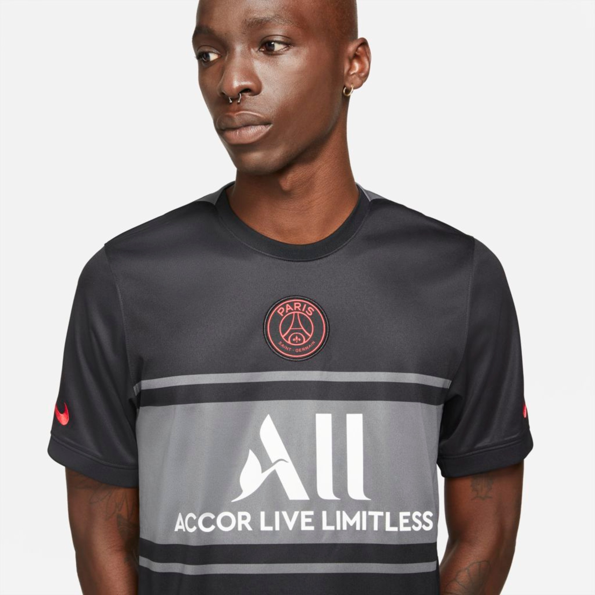 Camiseta Nike PSG III 2021/22 Torcedor Pro Masculina - Foto 3