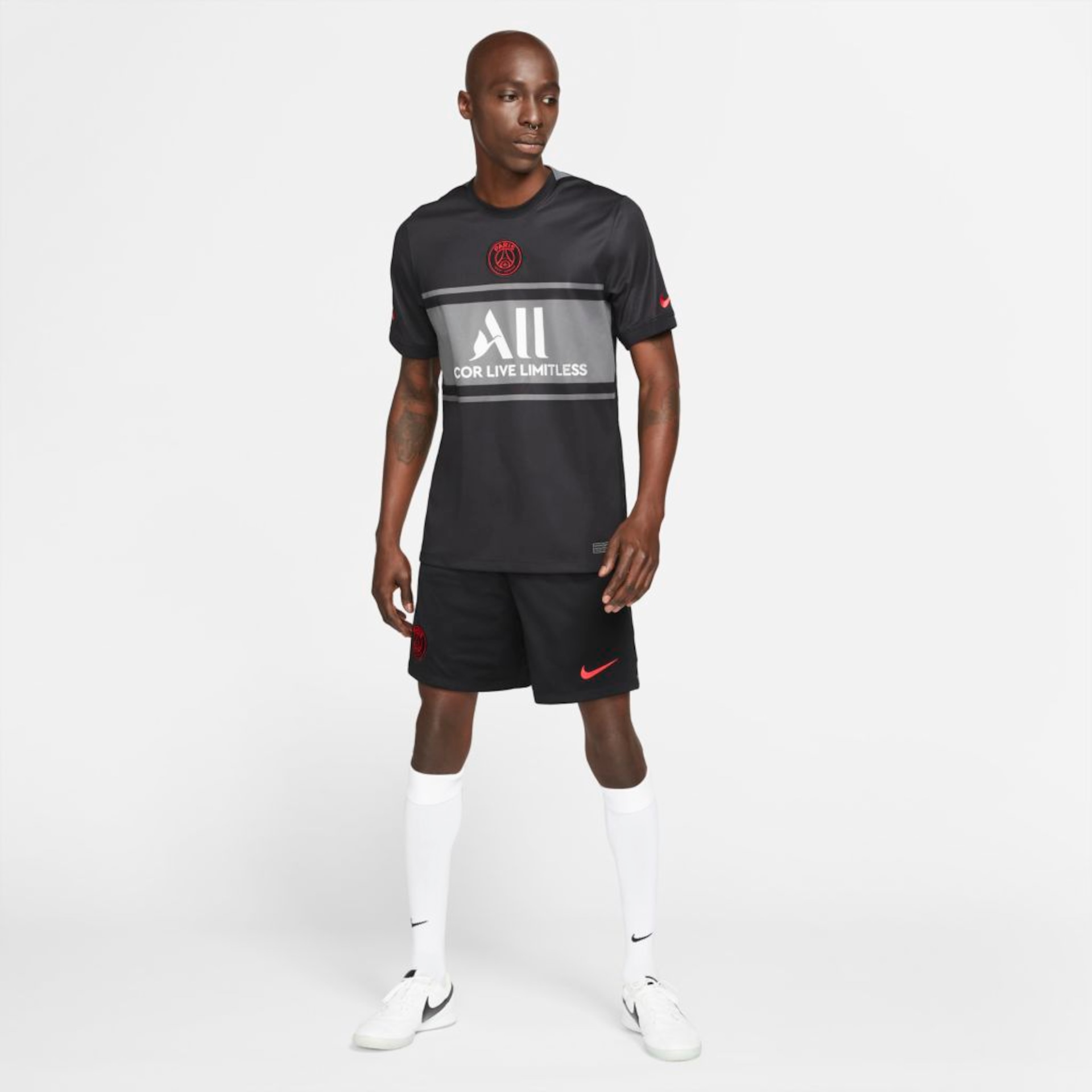 Camiseta Nike PSG III 2021/22 Torcedor Pro Masculina - Foto 6