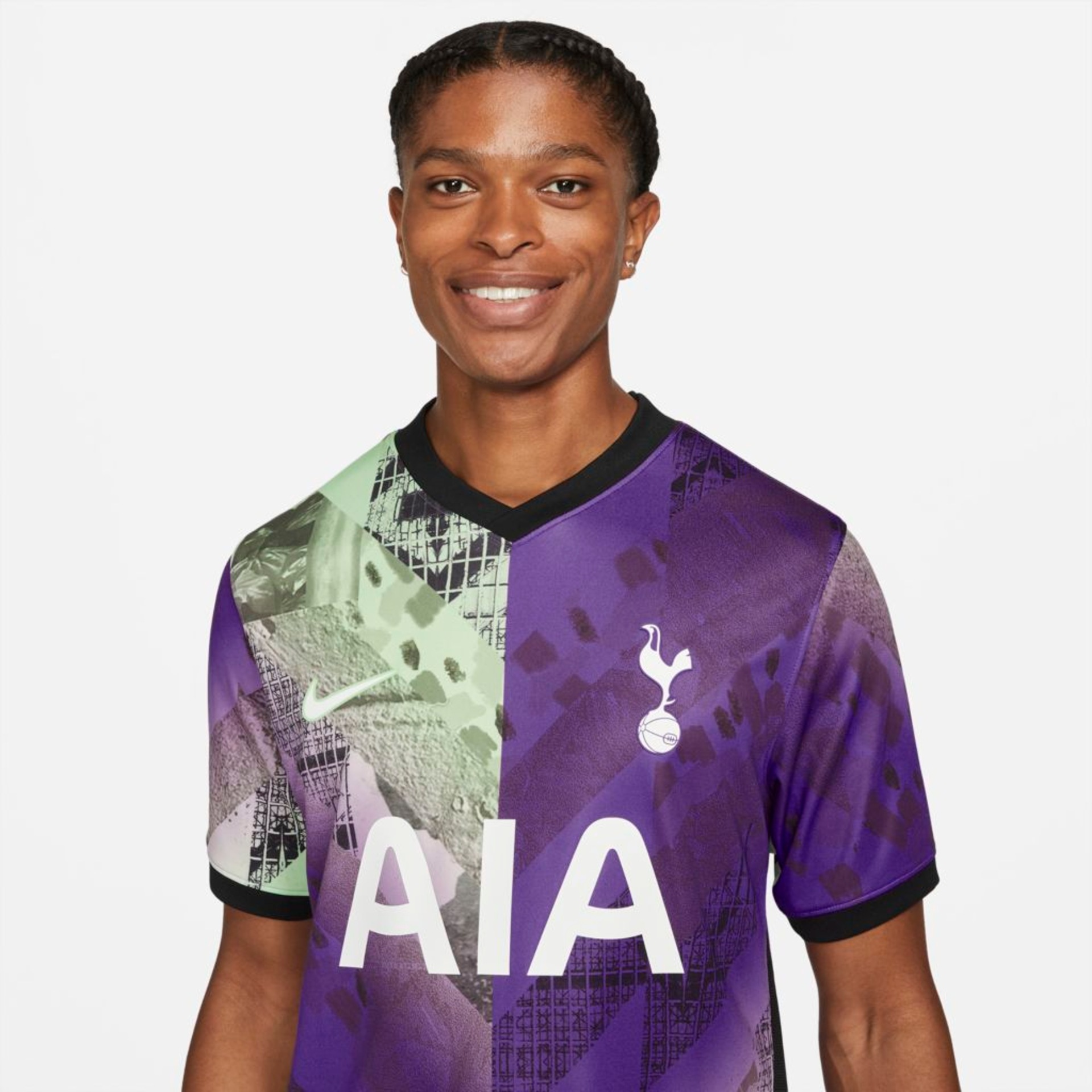 Camiseta Nike Tottenham III 2021/22 Torcedor Pro Masculina - Foto 3