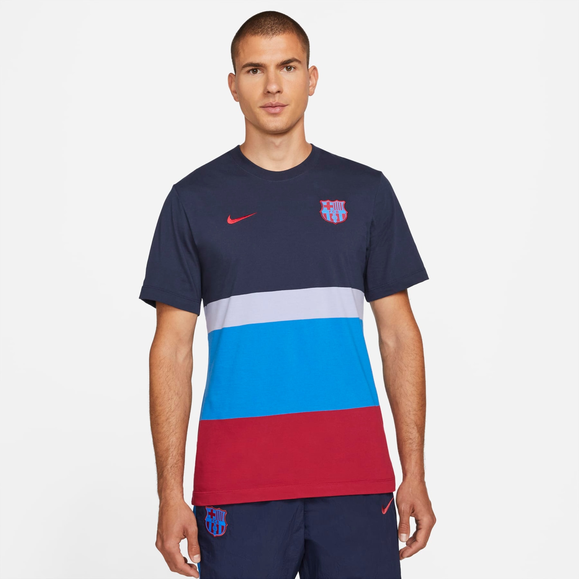 Camiseta Nike Barcelona Masculina - Foto 1