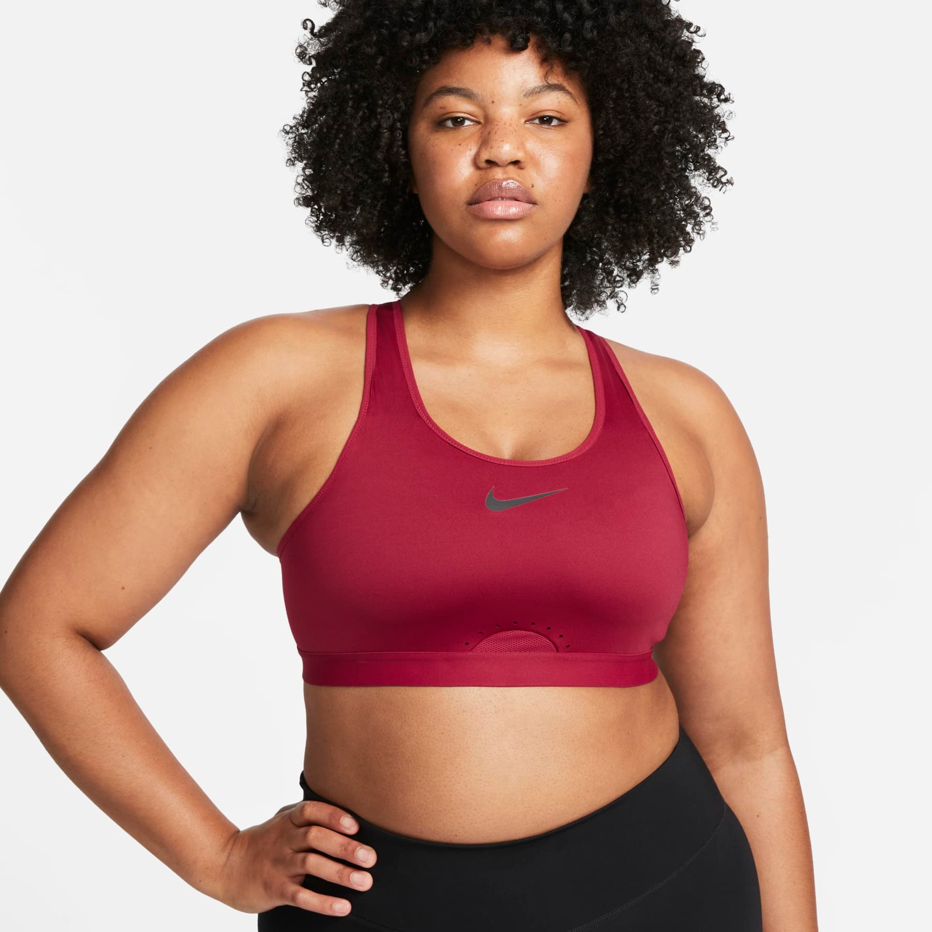 Top Nike Swoosh Feminino - Foto 1