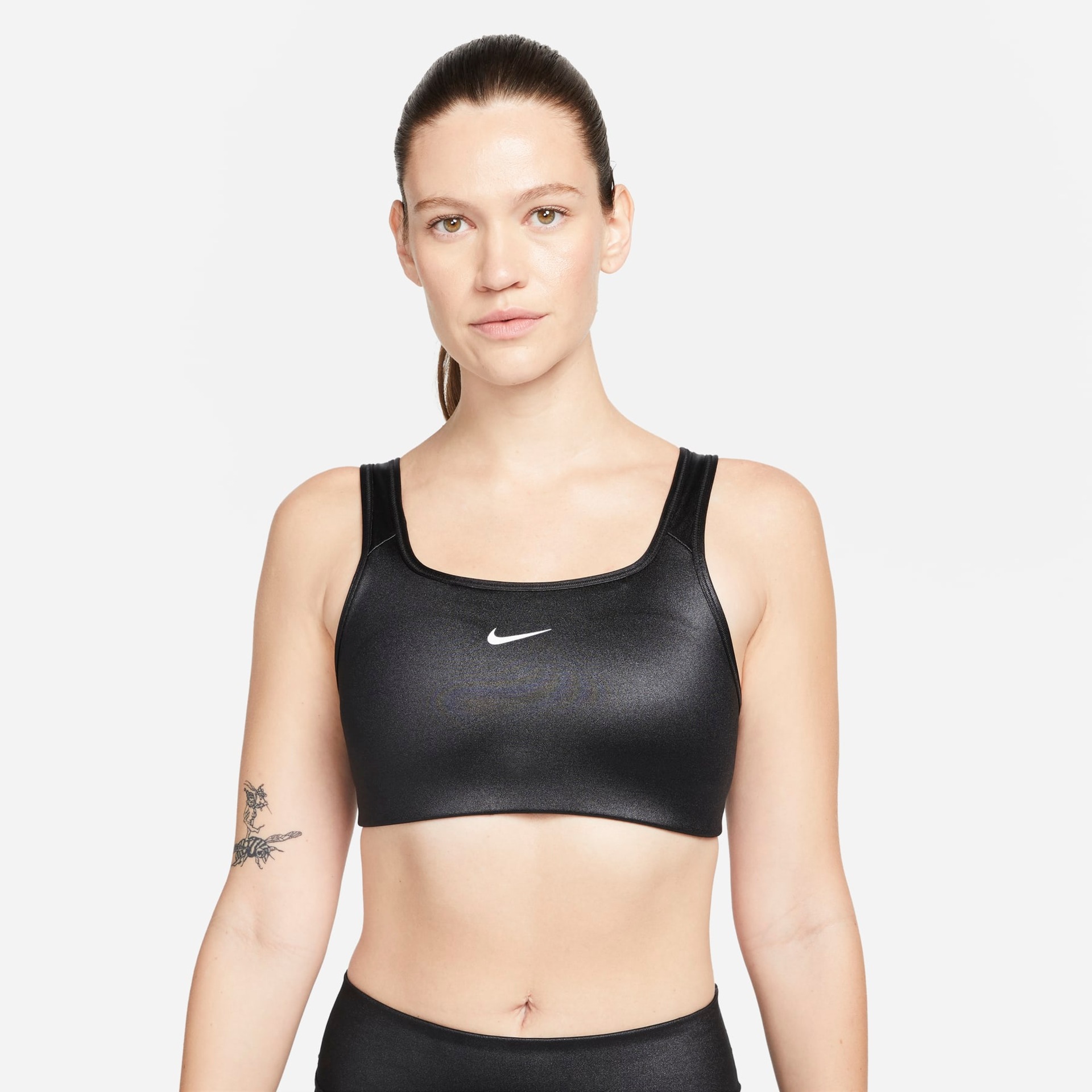 Top Nike Dri-FIT Swoosh Feminino - Foto 1