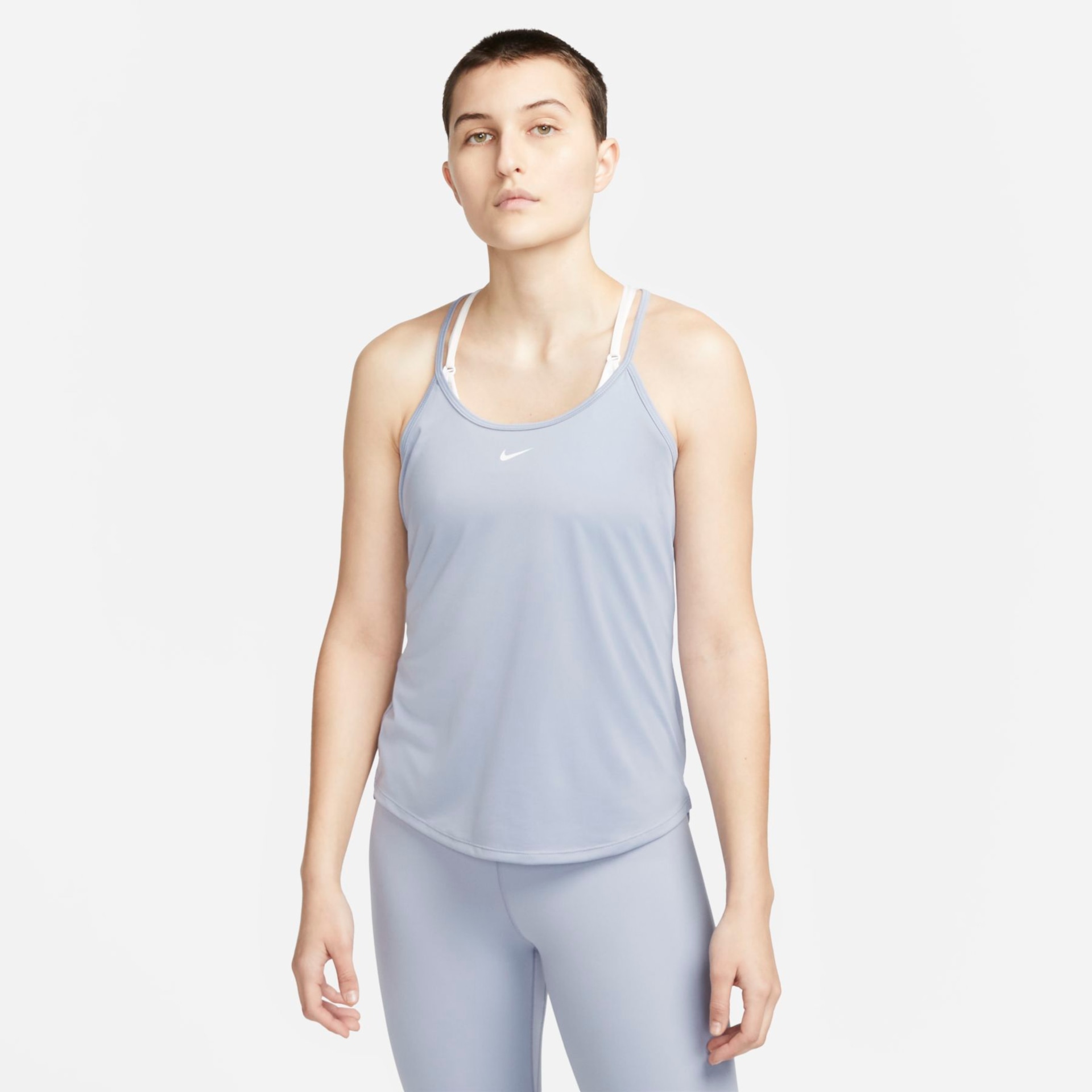 Regata Nike Dri-FIT One Elastika Feminina - Foto 1