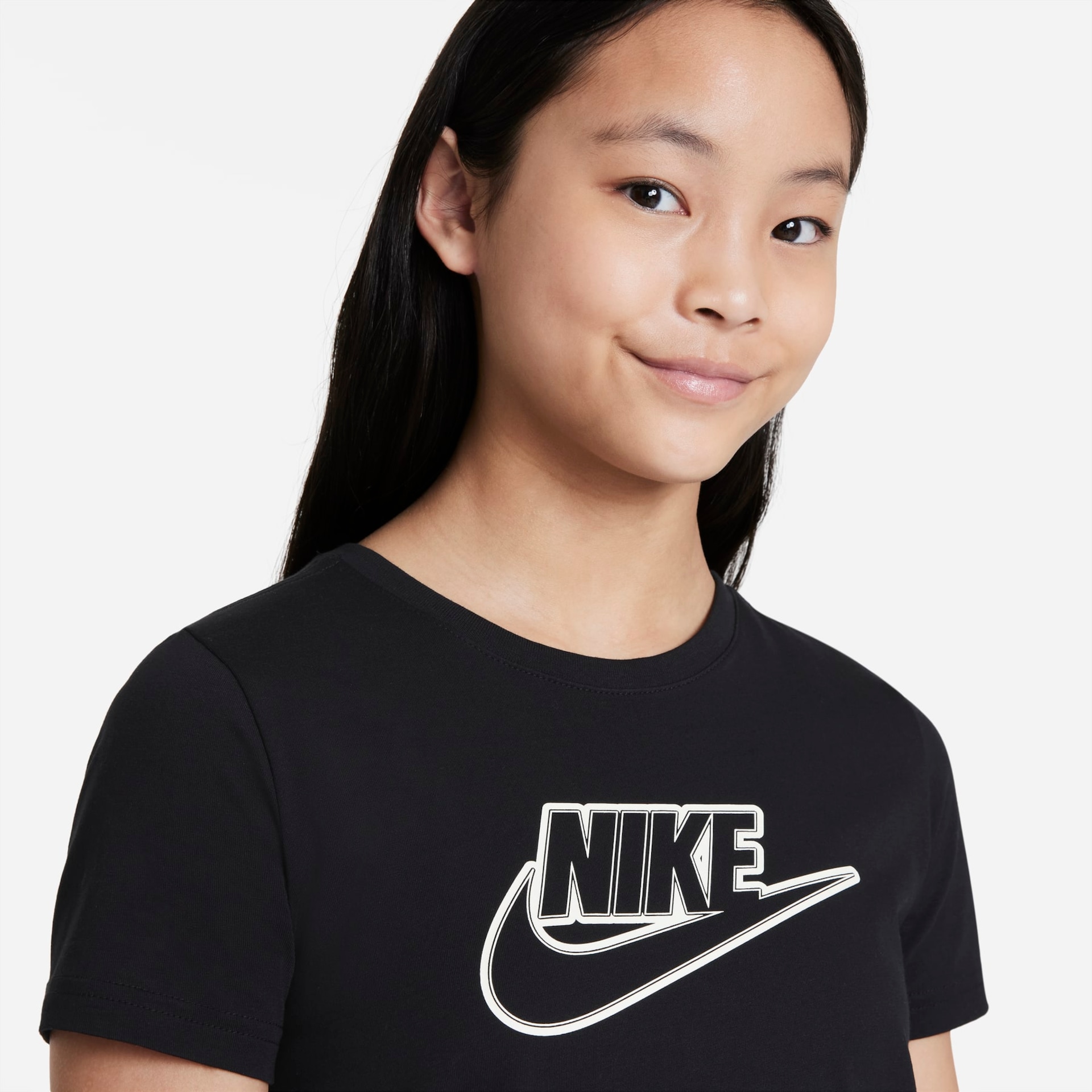 Vestido Nike Sportswear Futura Infantil - Foto 2