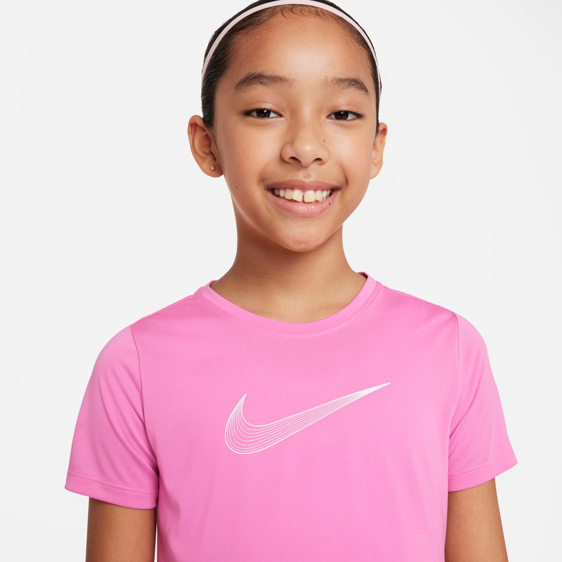 Camiseta Nike Dri-FIT One Infantil - Foto 3