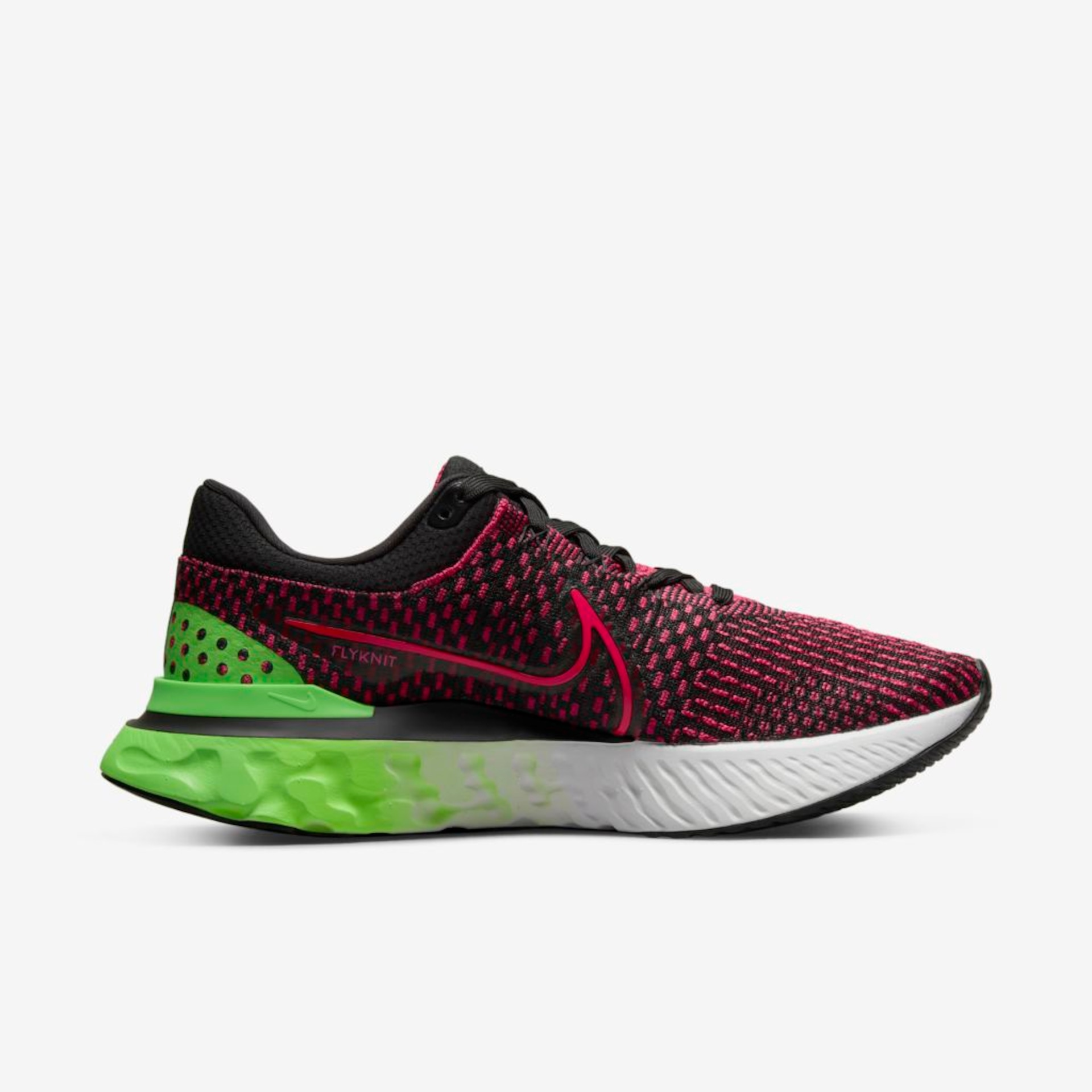 Tênis Nike React Infinity Run Flyknit 3 Masculino - Foto 3