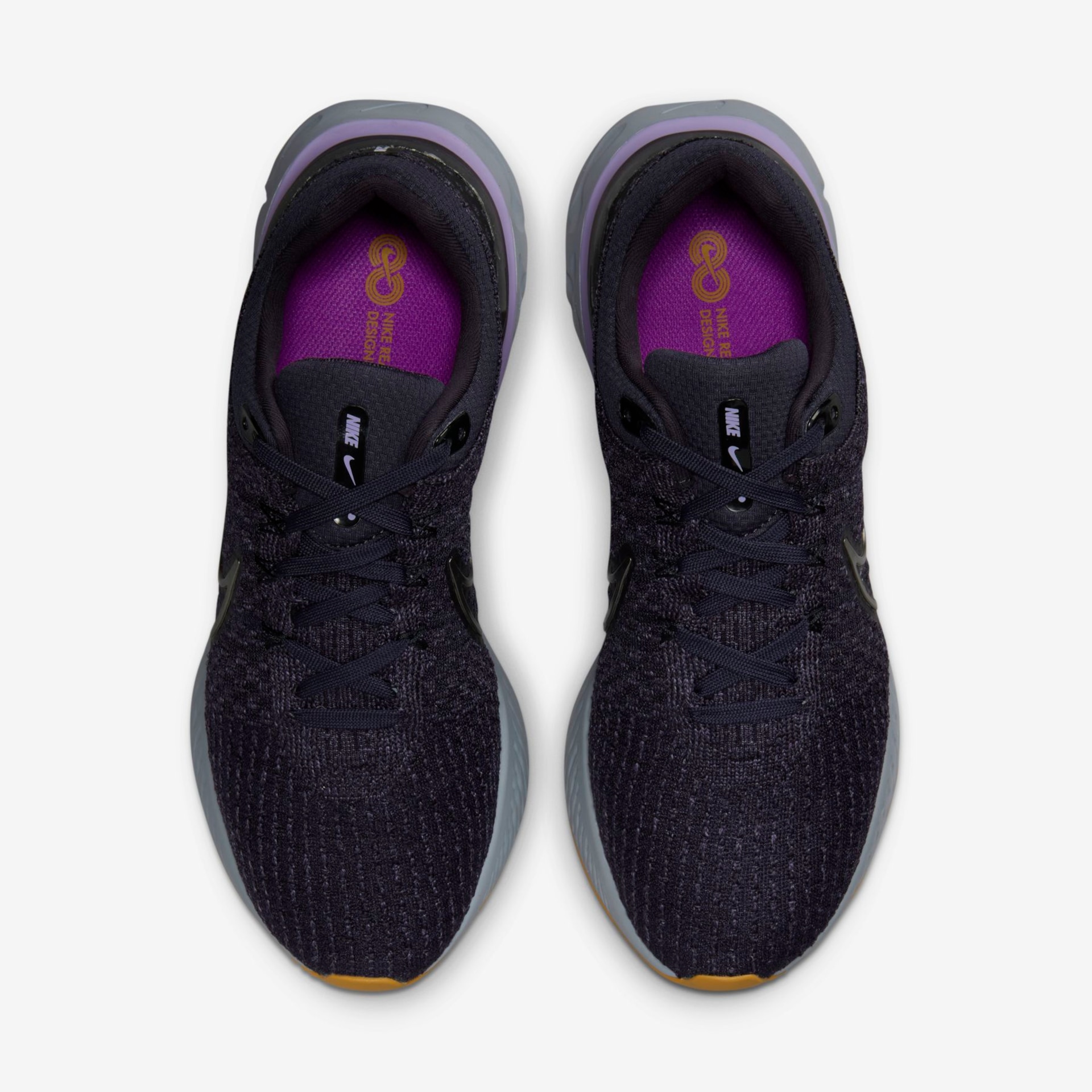 Tênis Nike React Infinity Run Flyknit 3 Masculino - Foto 4