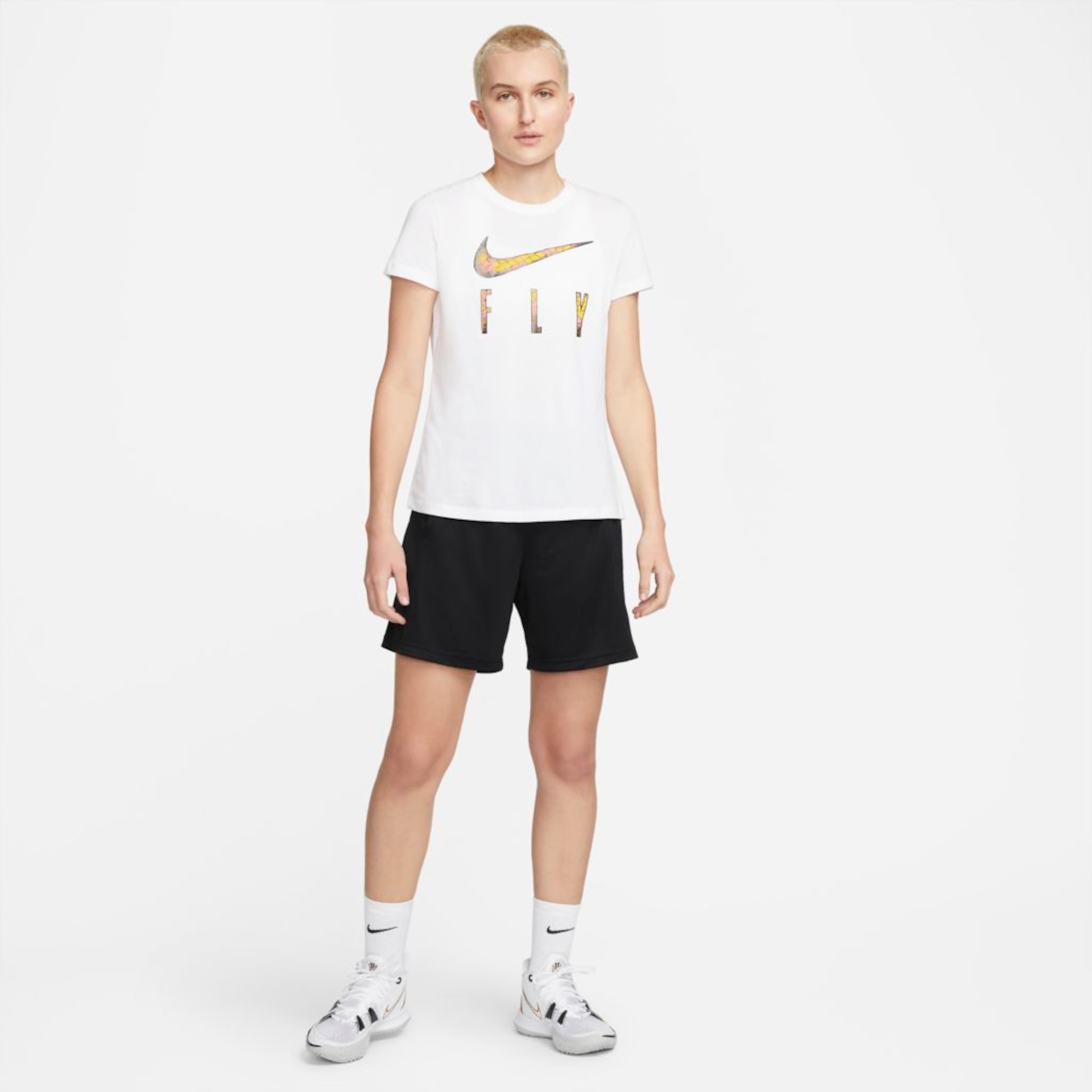 Shorts Nike Dri-FIT Fly Feminino - Foto 7