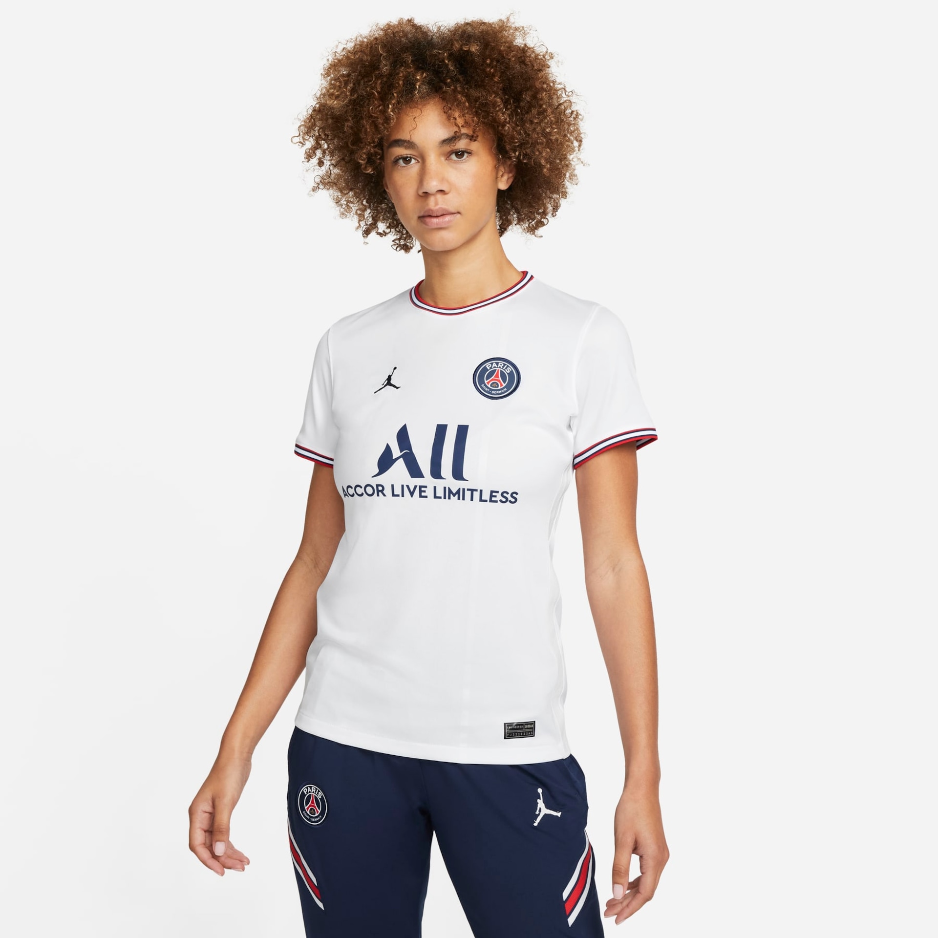 Camisa Nike PSG IV 2021/22 Torcedor Feminina - Foto 1