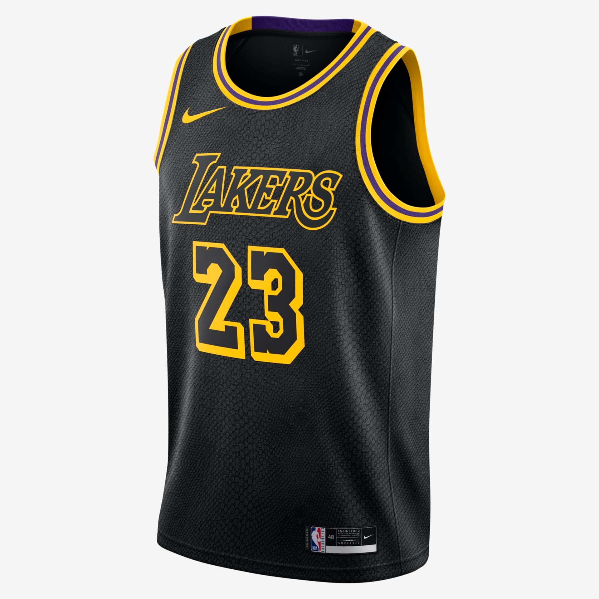 Regata Nike Los Angeles Lakers Classic Edition Masculino - Foto 1