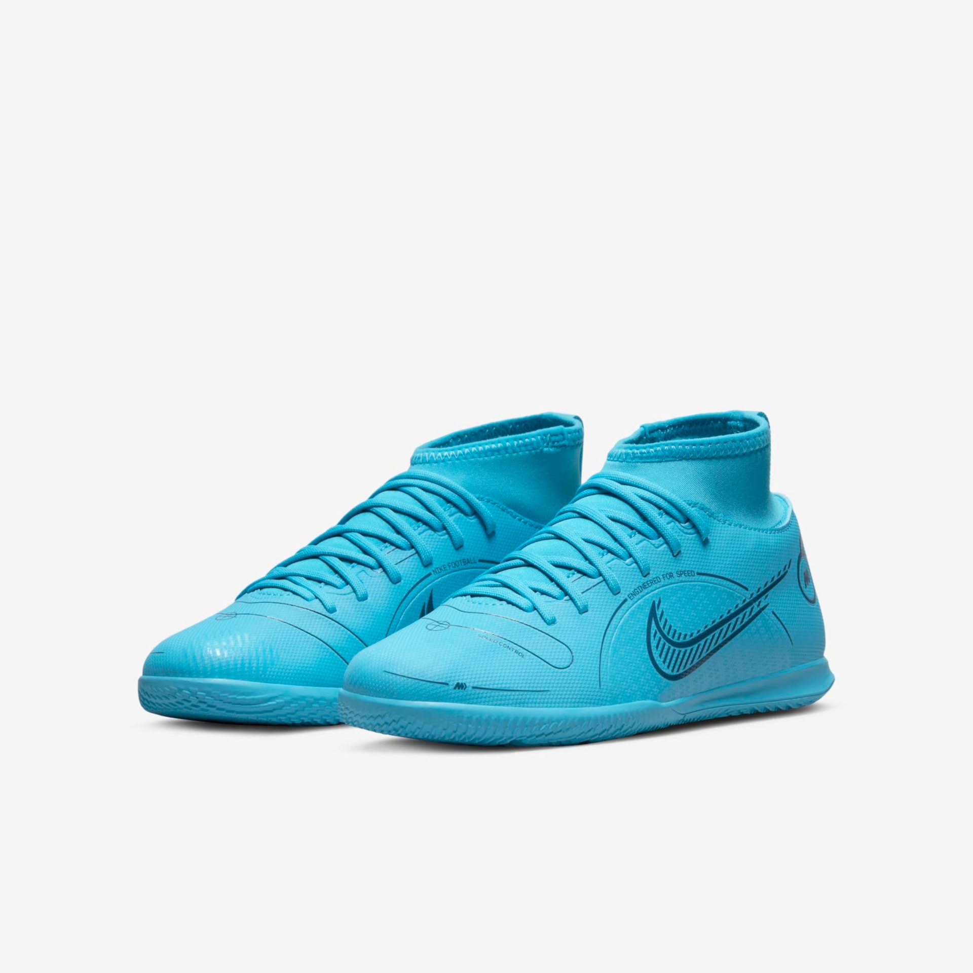 Chuteira Nike Mercurial Superfly 8 Club Infantil Futsal - Foto 5