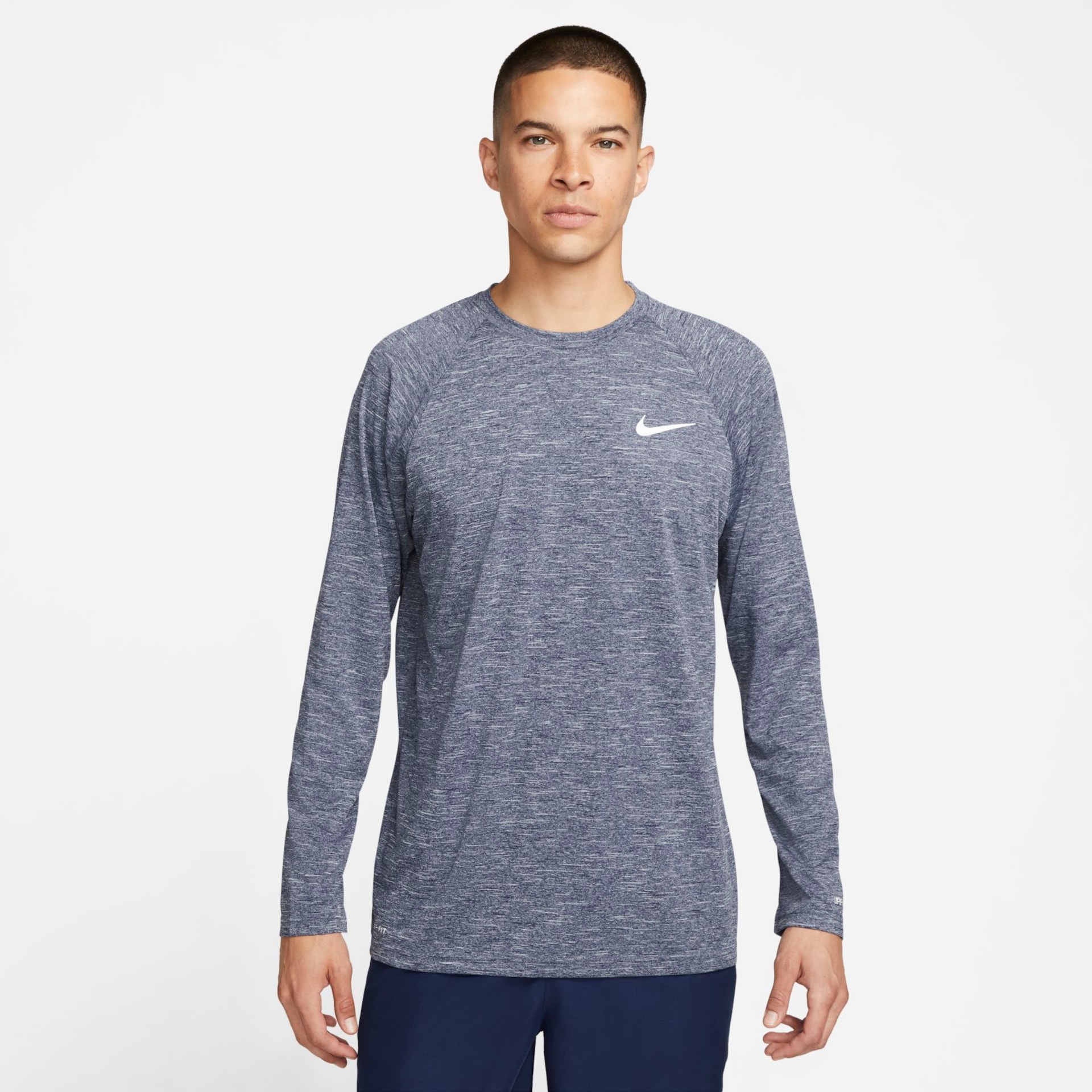 Camiseta Nike Hydroguard Heather UV Masculina - Foto 1