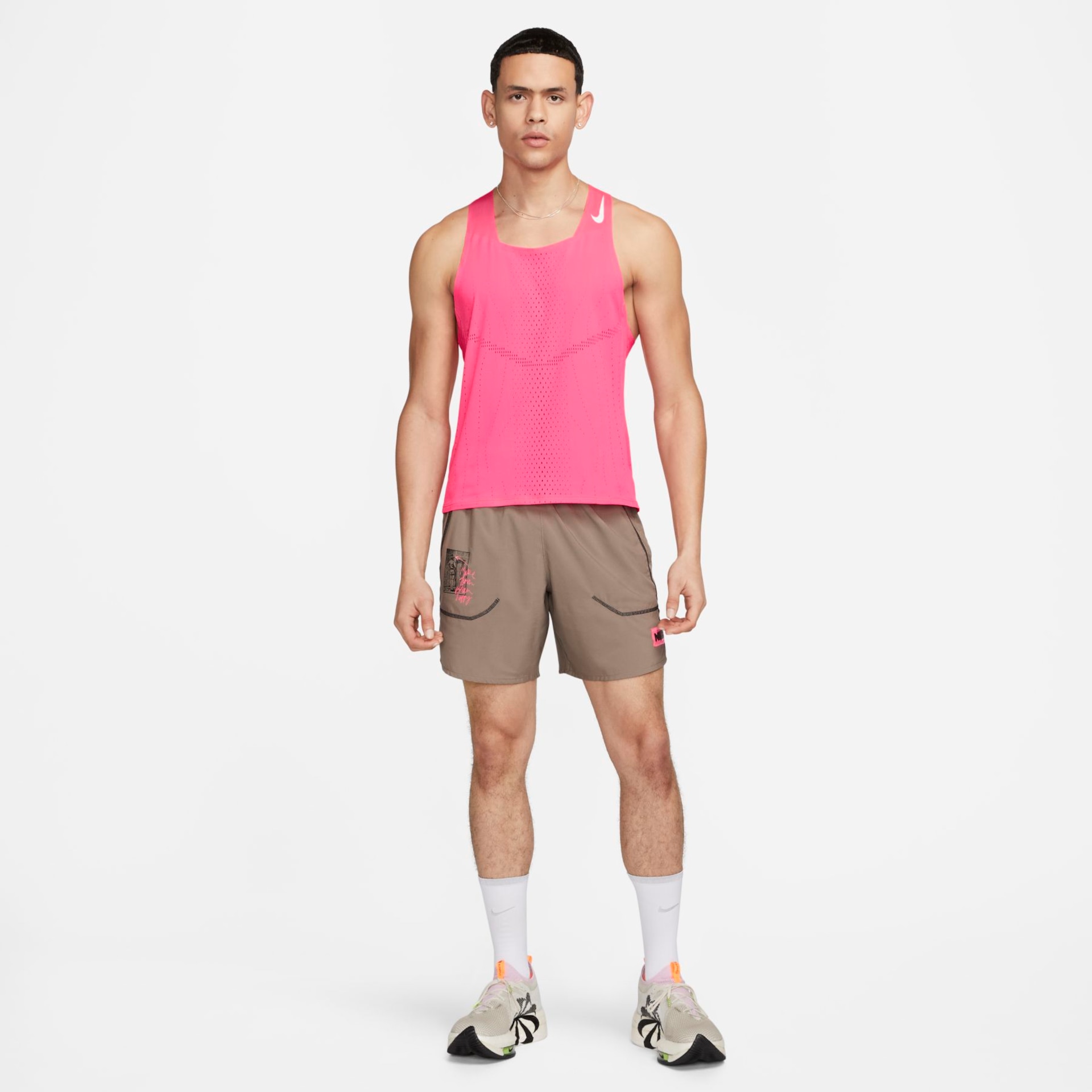 Regata Nike Dri-FIT ADV AeroSwift Masculina - Foto 6