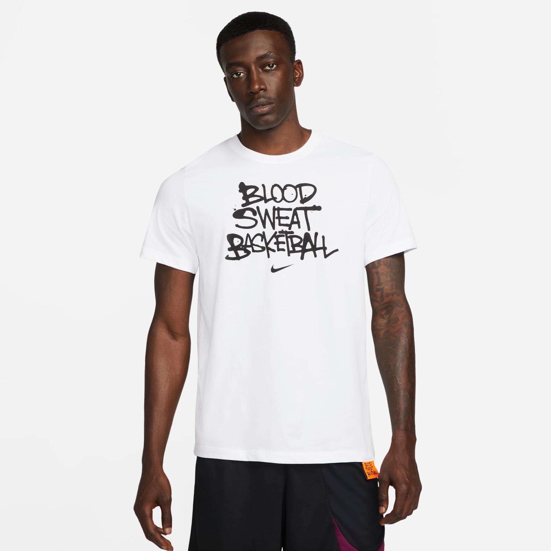 Camiseta Nike Dri-FIT "Blood, Sweat, Basketball" Masculina - Foto 1