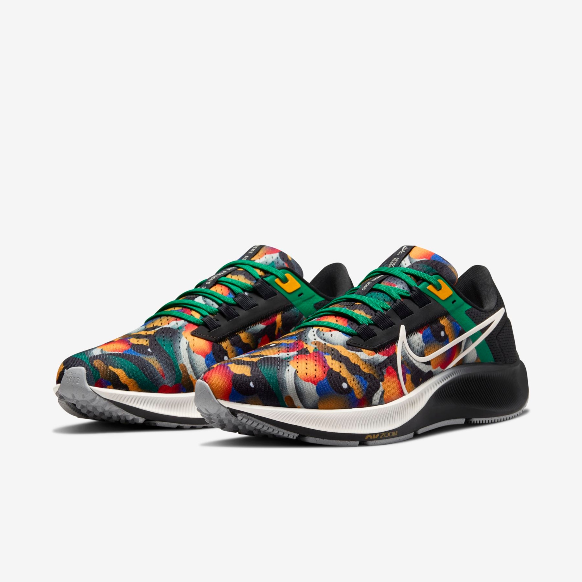 Tênis Nike Air Zoom Pegasus 38 A.I.R. Jordan Moss Masculino - Foto 5