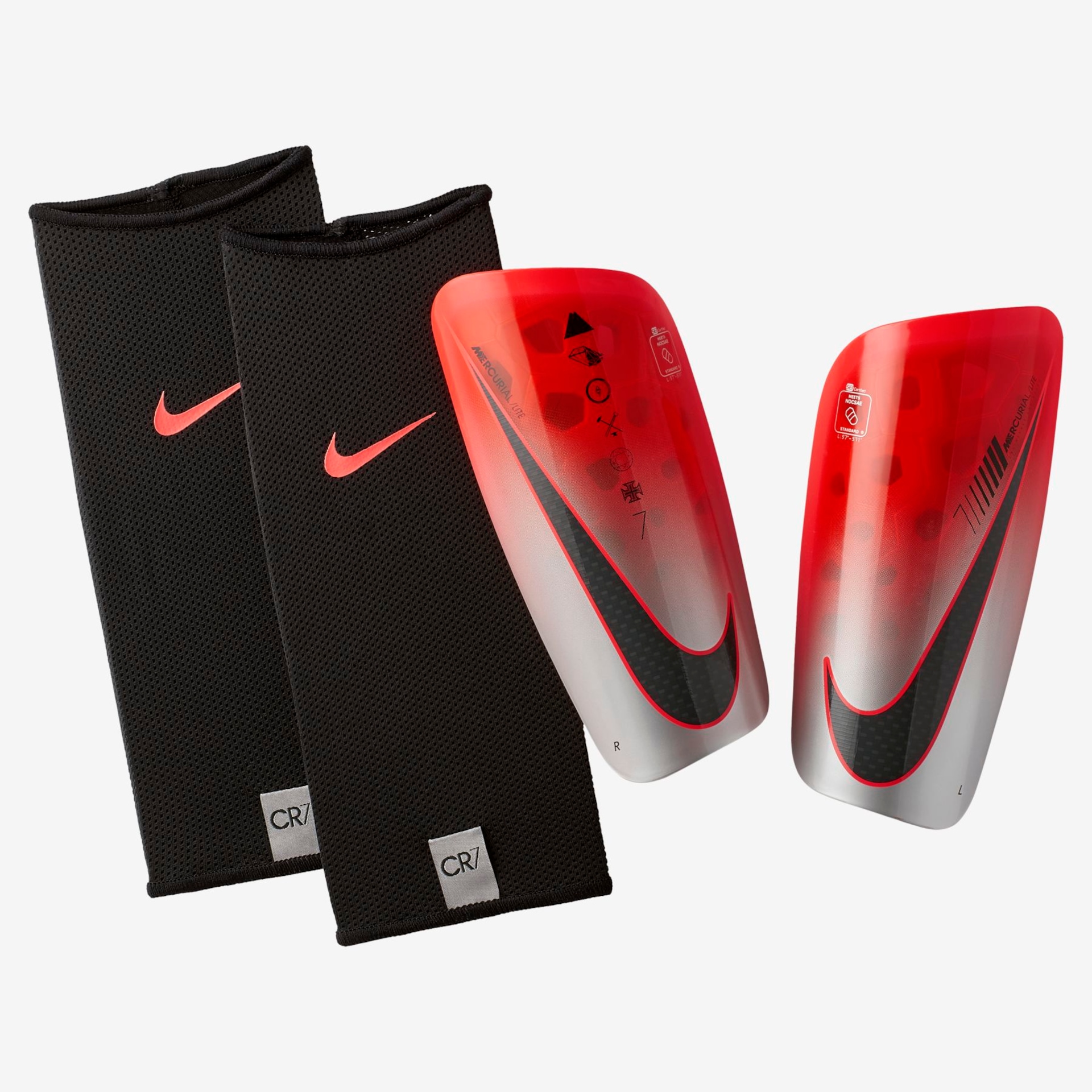 Caneleira Nike CR7 Mercurial Lite - Foto 1