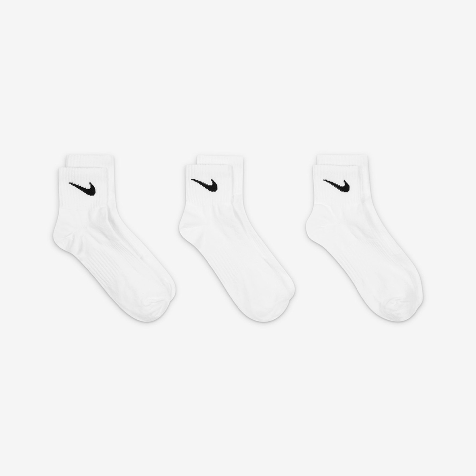 Meia Nike Lightweight Quarter (3 pares) Unissex - Foto 3