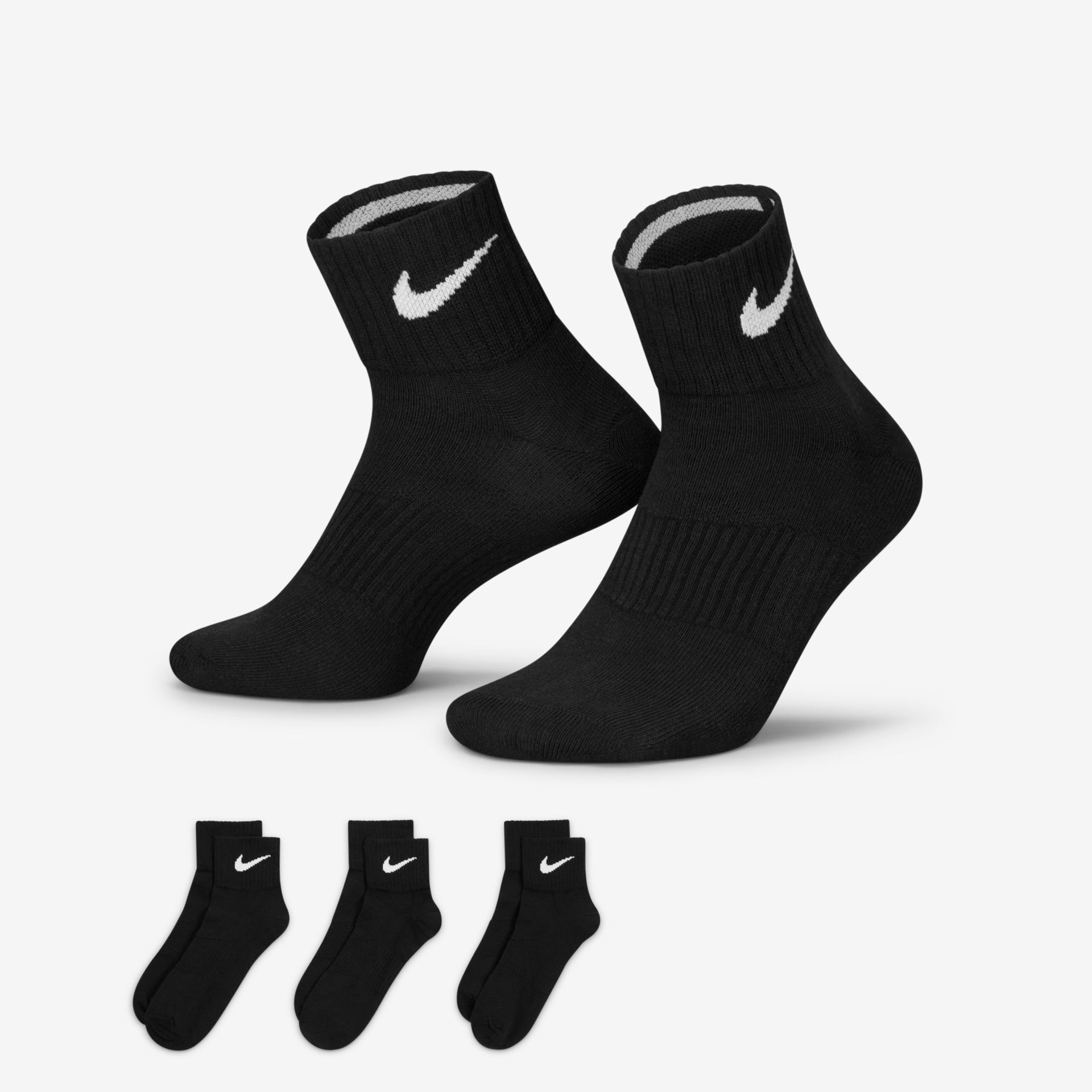 Imagem principal de Meia Nike Lightweight Quarter (3 pares) Unissex