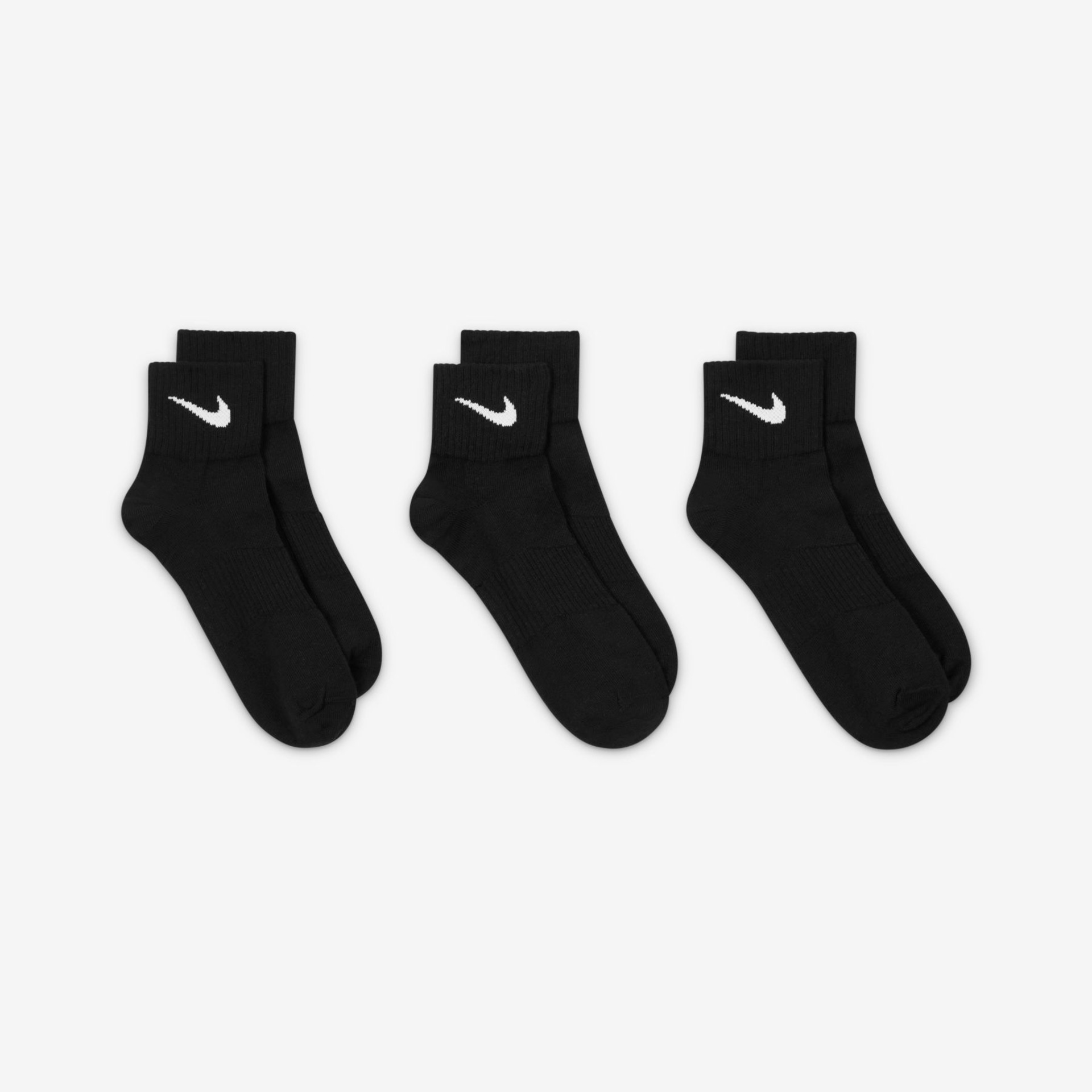 Meia Nike Lightweight Quarter (3 pares) Unissex - Foto 3