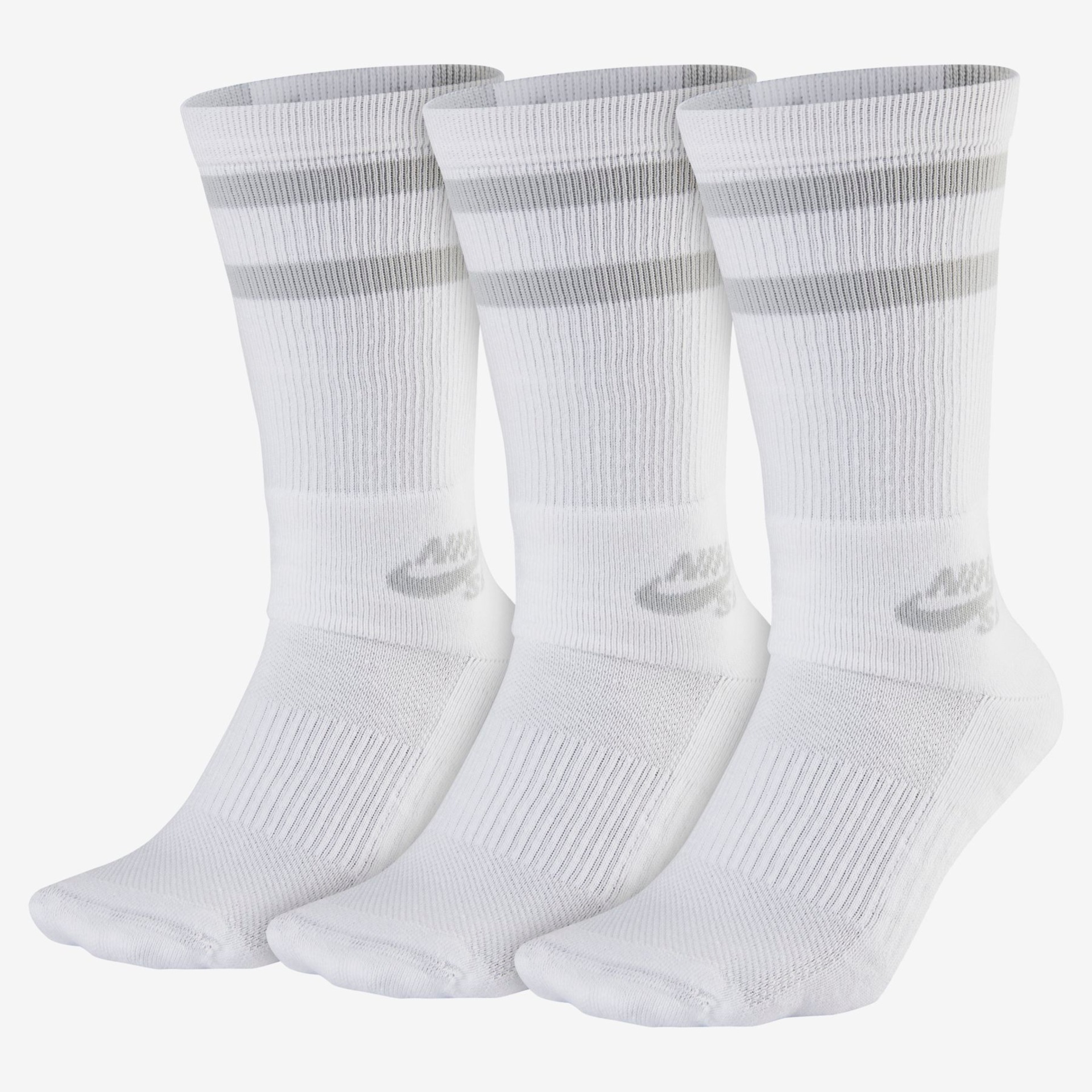 Meia Nike SB Crew (3 pares) - Foto 1
