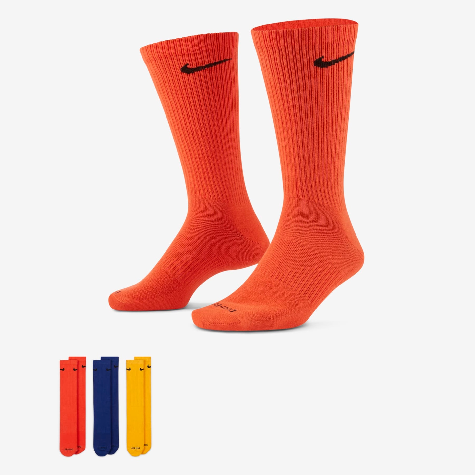 Meia Nike Everyday Plus Lightweight Masculina (3 Pares) - Foto 1