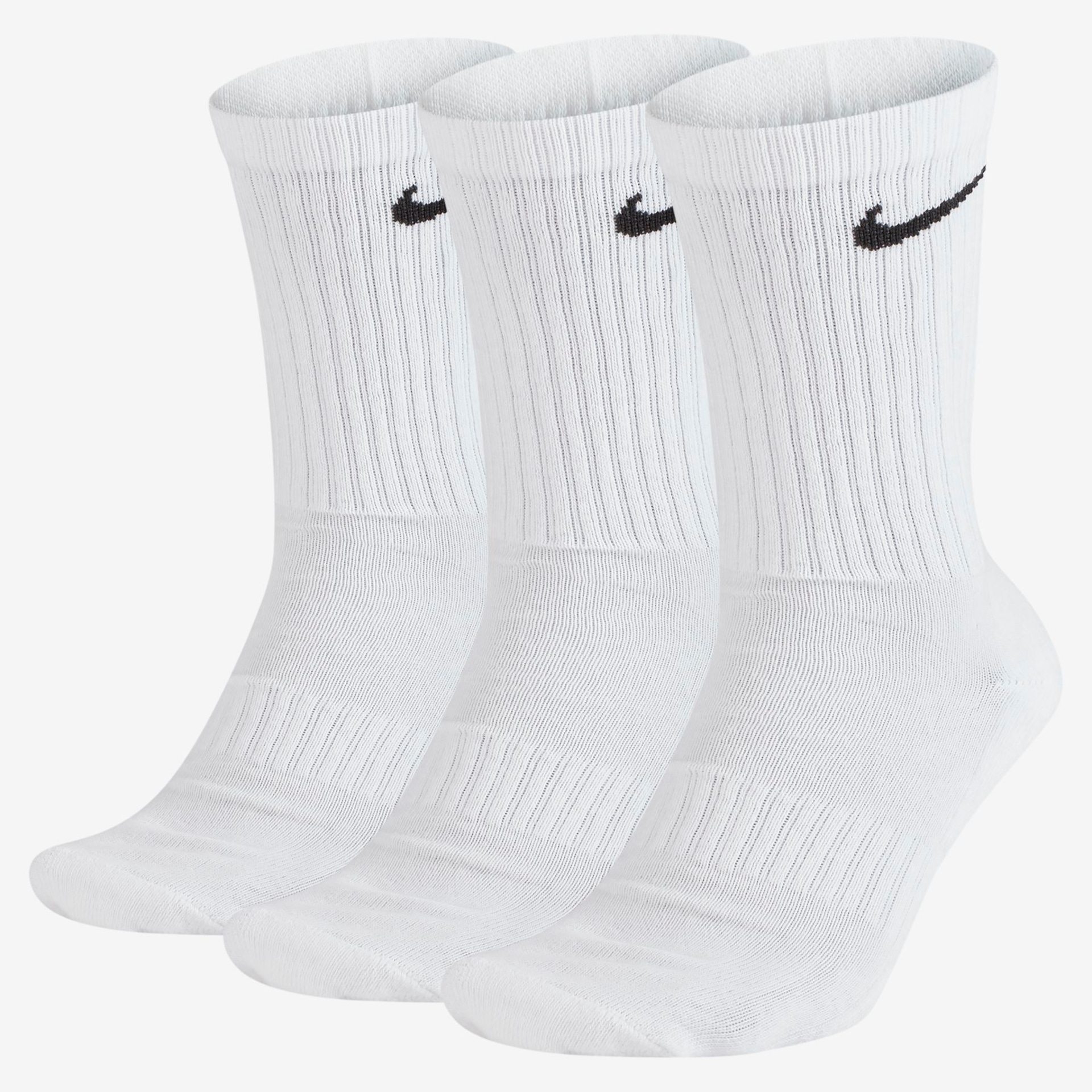 Meia Nike Everyday Cushioned (3 Pares) Unissex - Foto 1