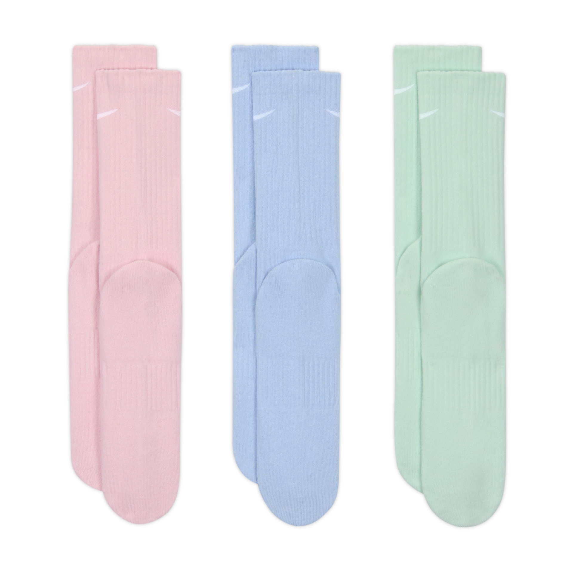 Meia Nike Everyday Cushioned (3 Pares) Unissex - Foto 3