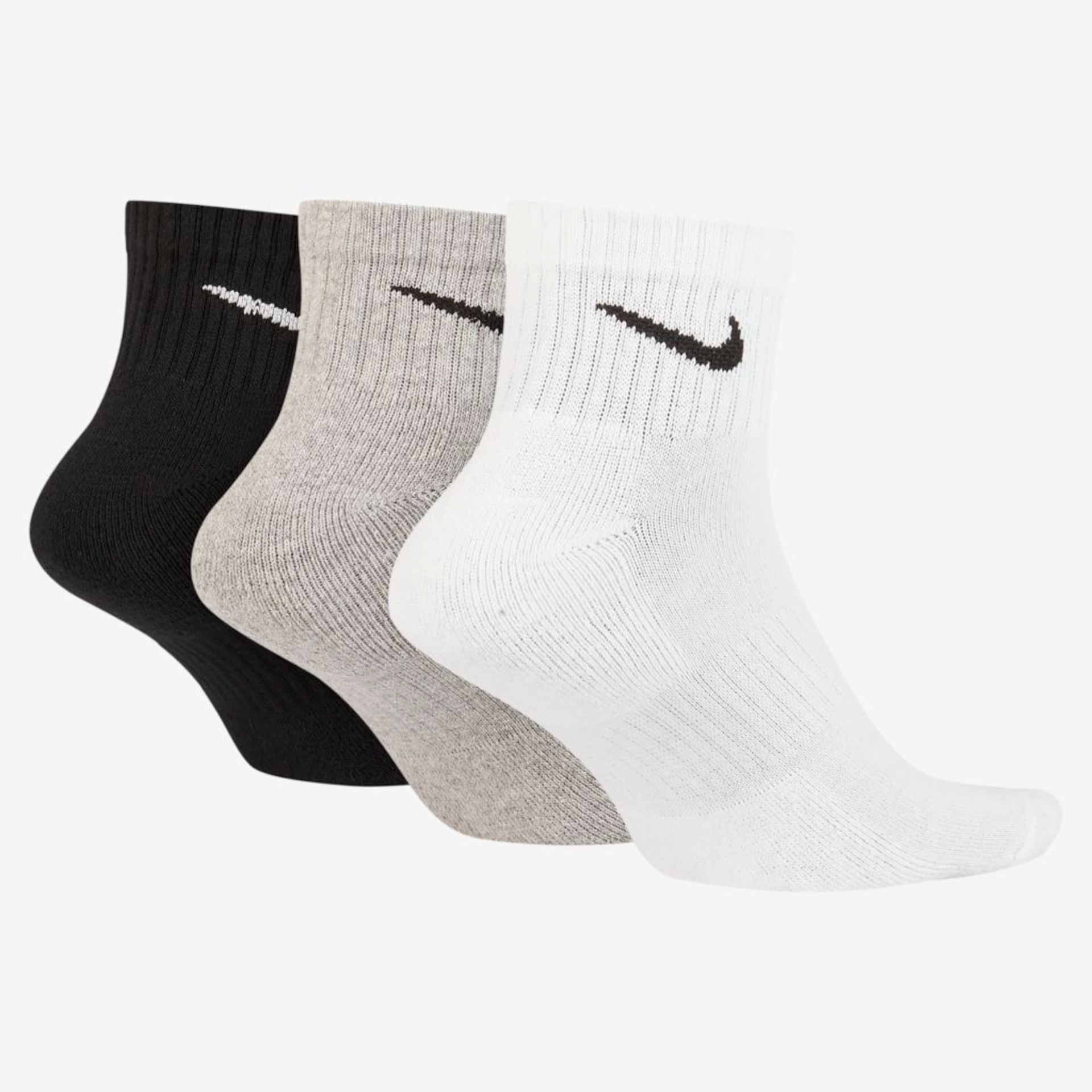 Meia Nike Everyday Cushion (3 pares) Unissex - Foto 2