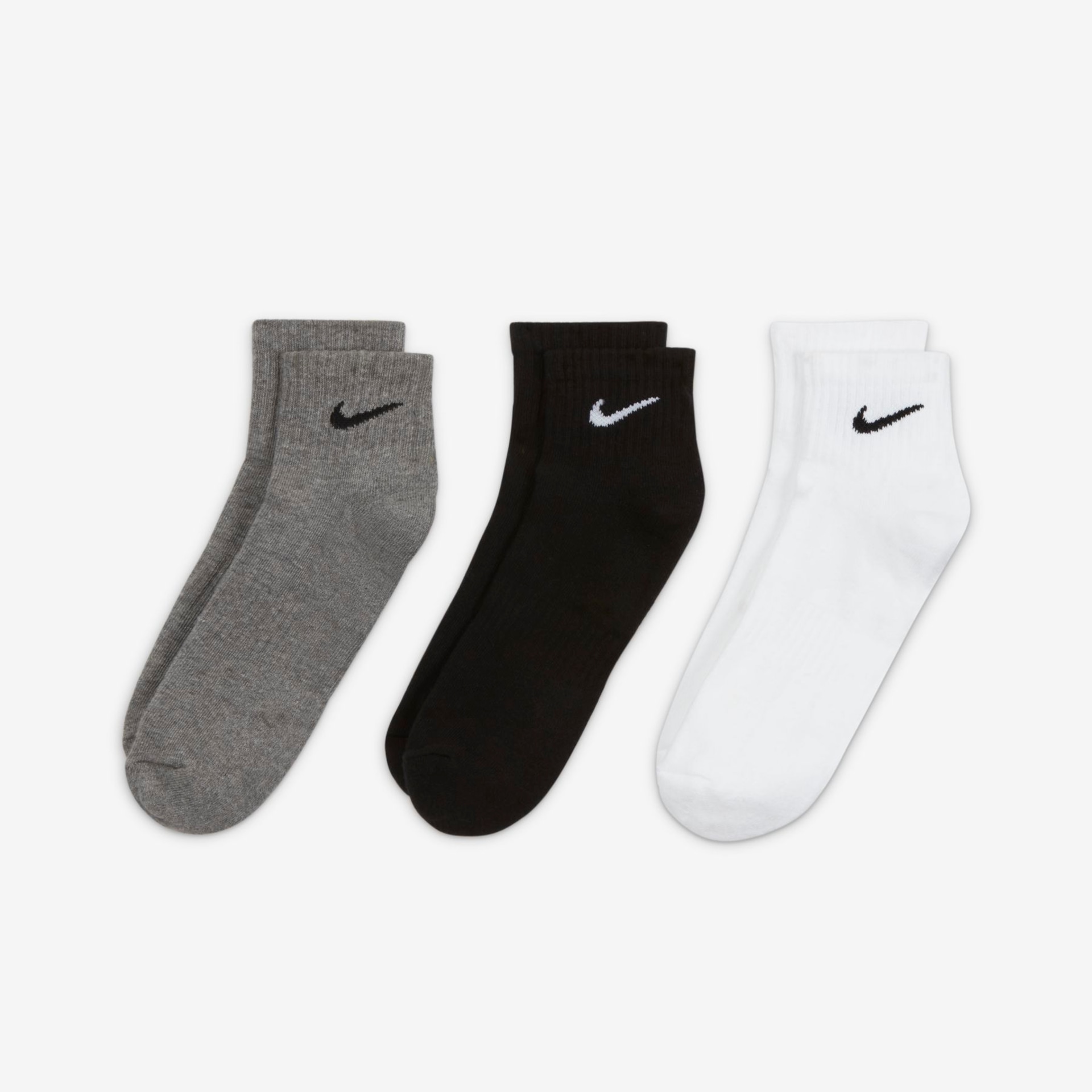 Meia Nike Everyday Cushion (3 pares) Unissex - Foto 2