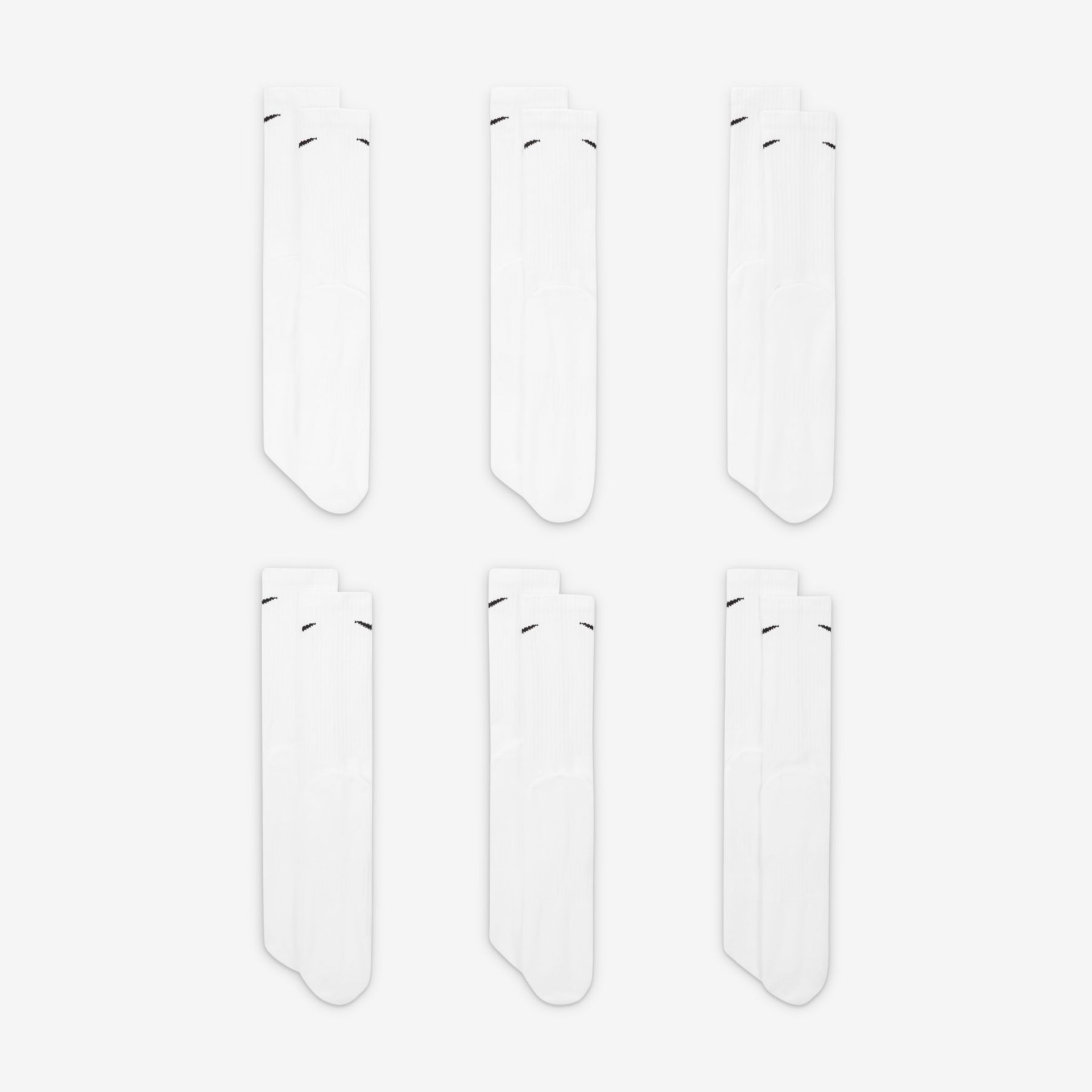 Meia Nike Everyday Cushioned (6 Pares) Masculina - Foto 3