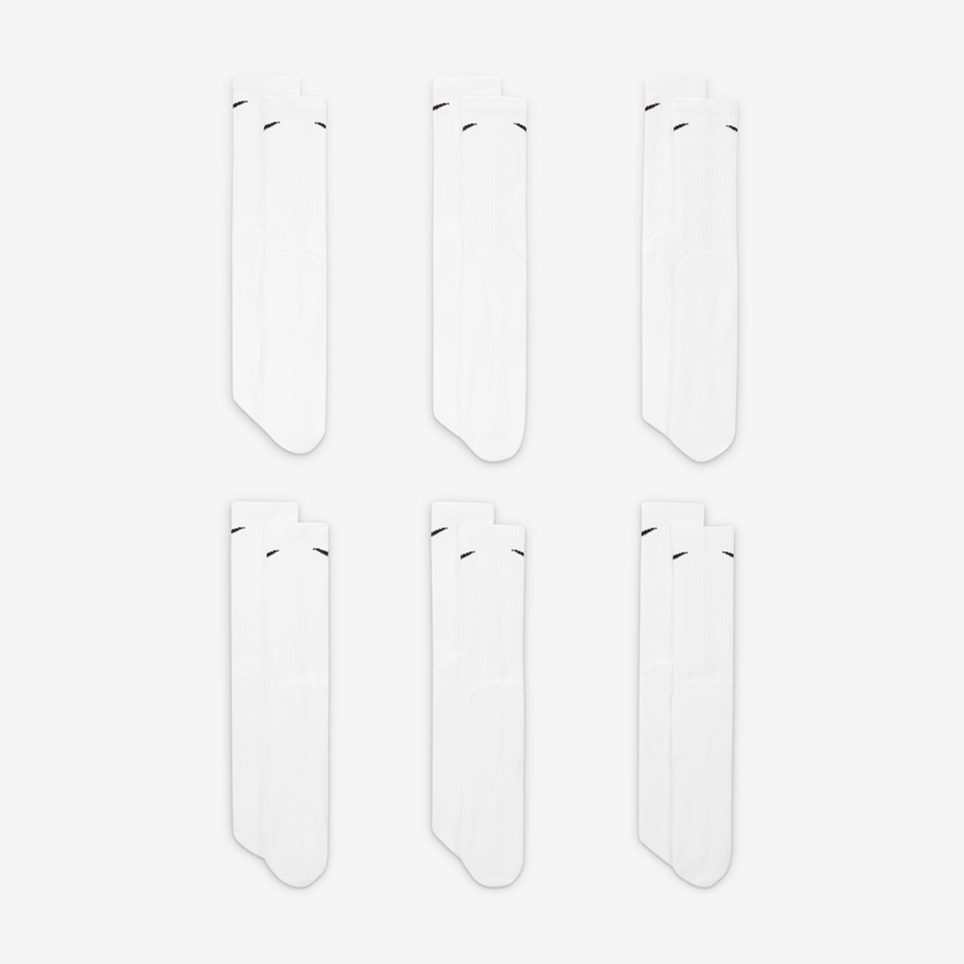 Meia Nike Everyday Cushioned (6 Pares) Masculina - Foto 5