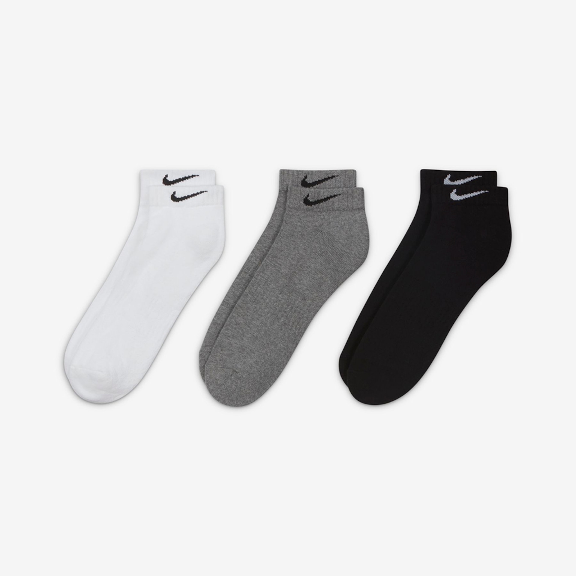 Meia Nike Everyday Cushion (3 pares) Unissex - Foto 2