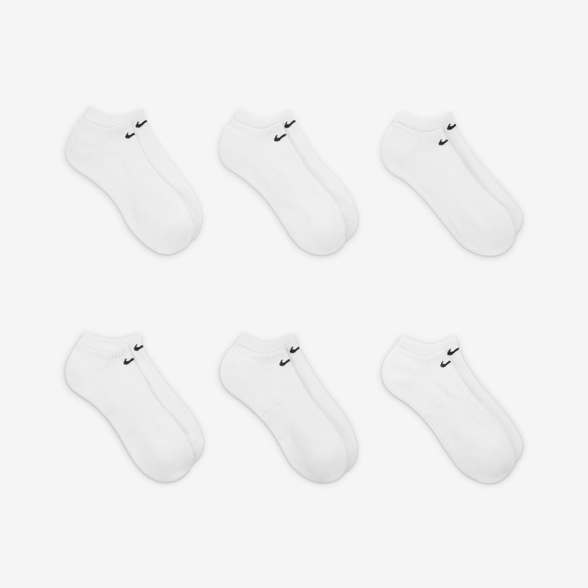 Meia Nike Everyday Cushioned (6 Pares) Masculina - Foto 3