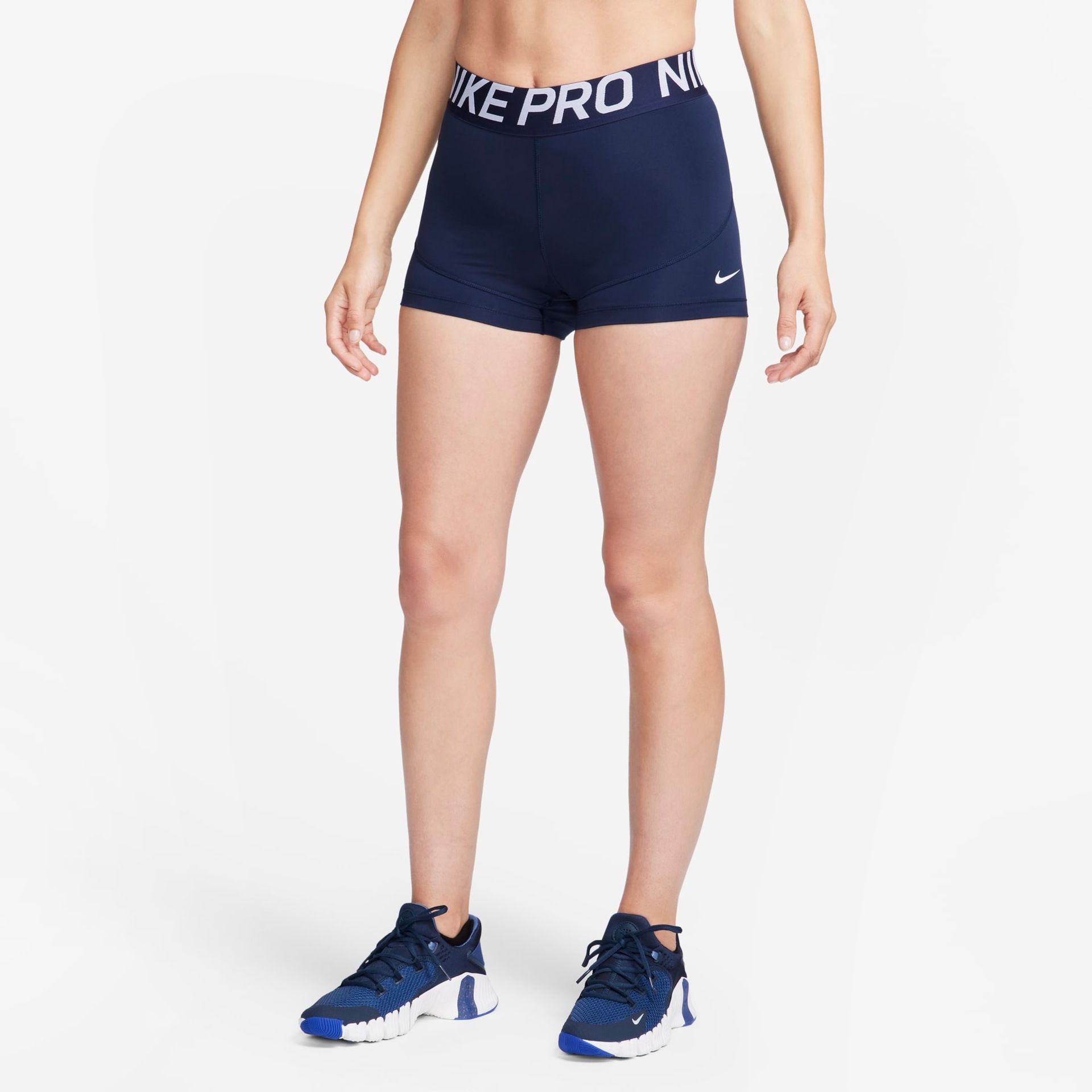 Shorts Nike Pro 3" Feminino - Foto 1