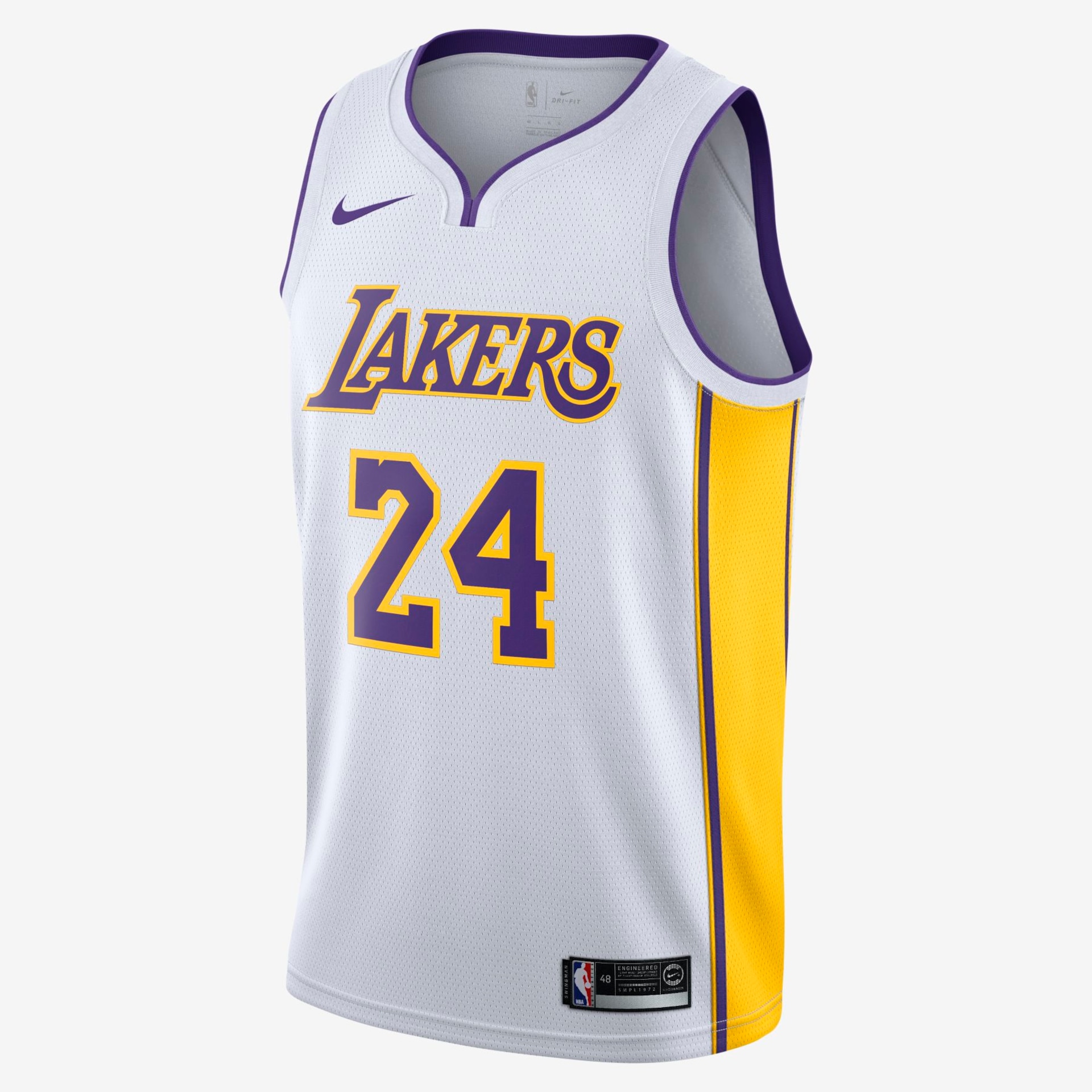 Regata Nike Los Angeles Lakers Association Edition Swingman Masculina (Kobe Bryant) - Foto 1