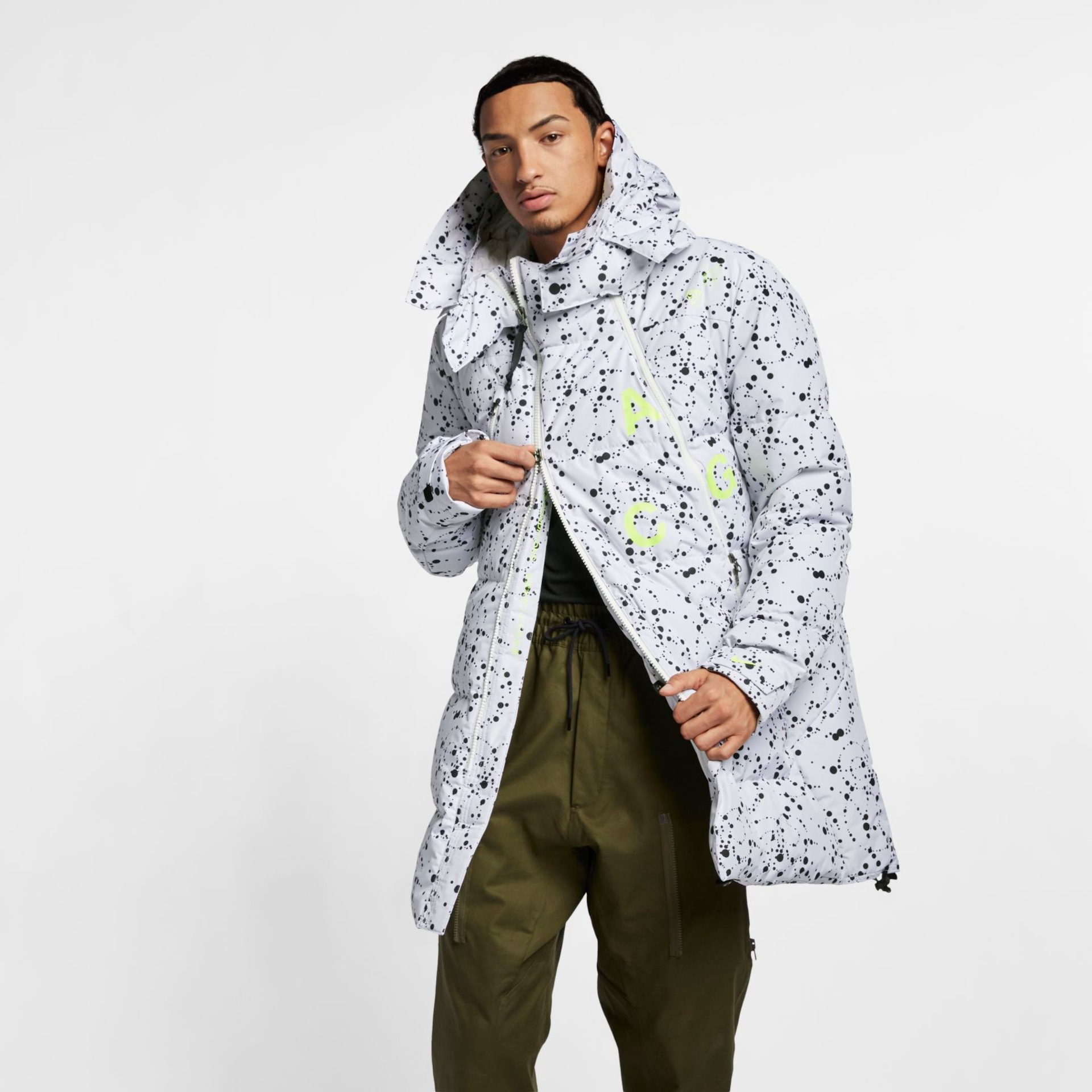Jaqueta NikeLab ACG Down-Fill Parka Masculina - Foto 1