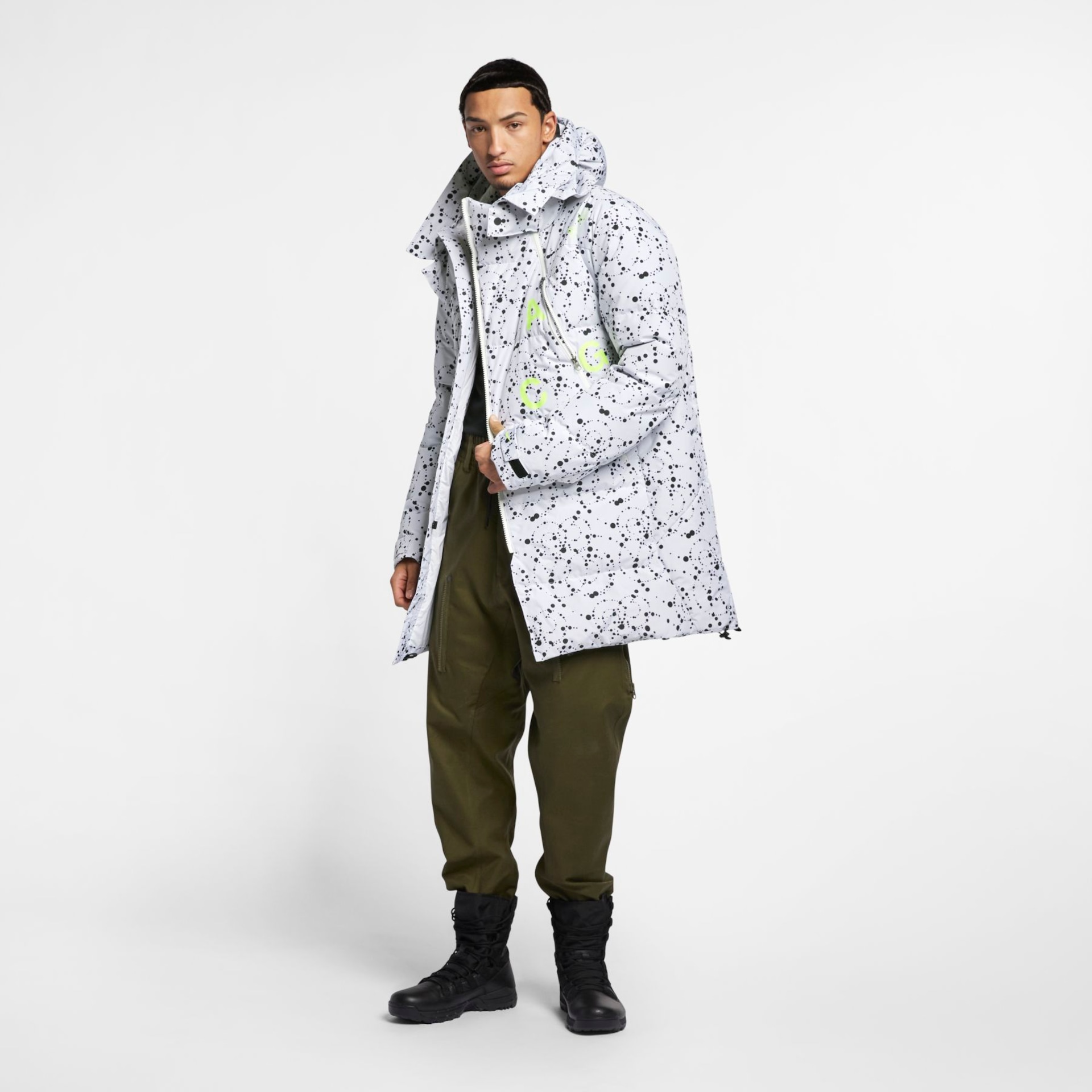 nikelab acg down fill men's parka