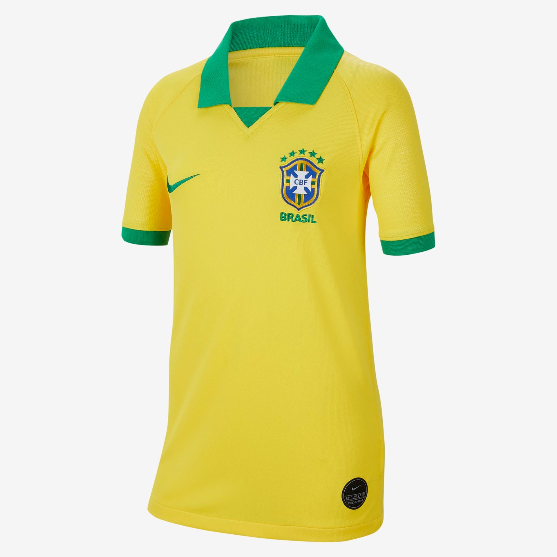Camisa Nike Brasil Comemorativa Copa América 2019 Torcedor Pro Infantil - Foto 1