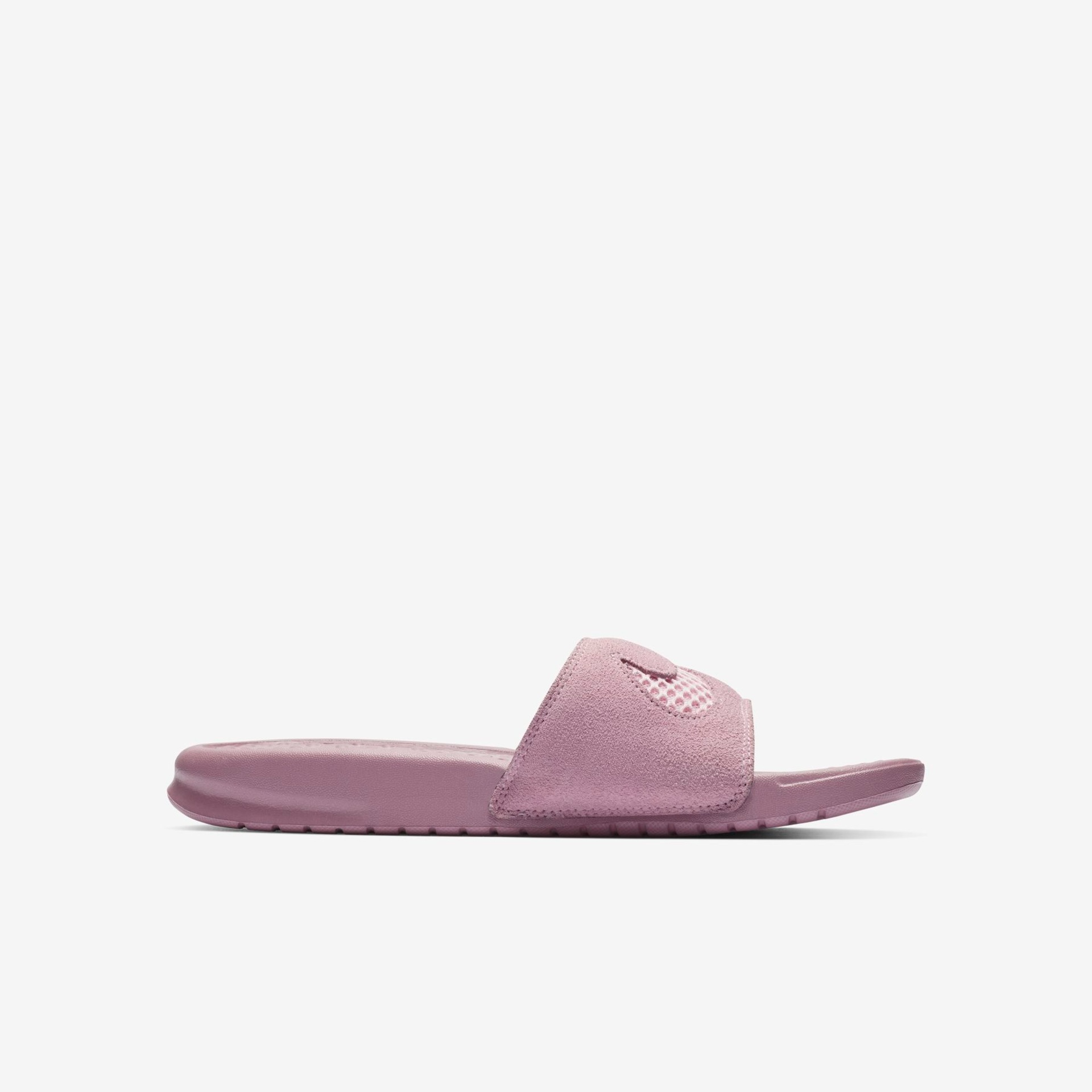 Chinelo Nike Benassi 'Just Do It' Leather Feminino - Foto 3