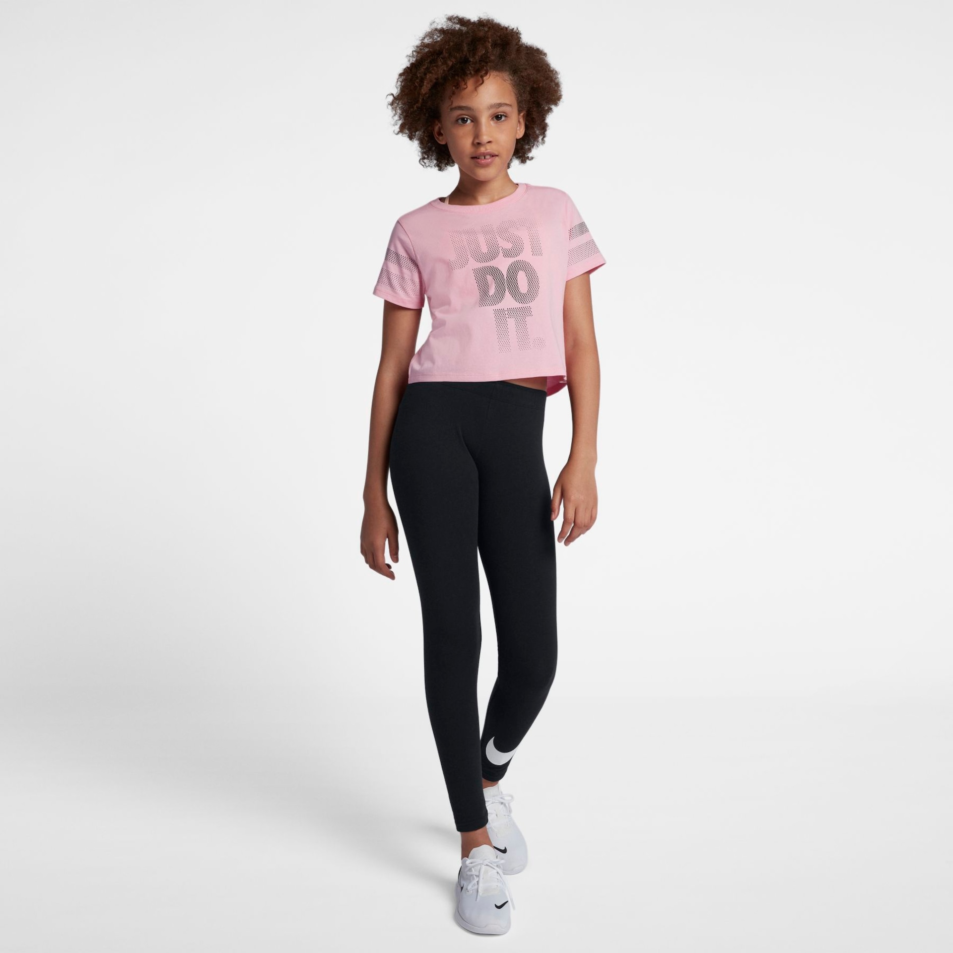 Legging Nike Sportswear Swoosh Infantil - Foto 6