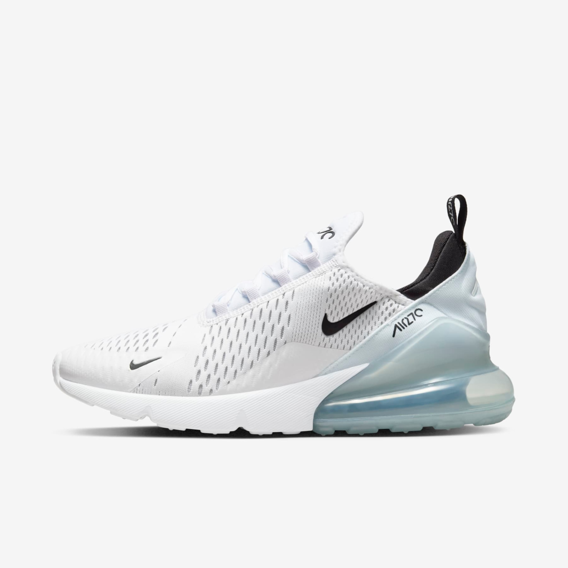 Nike air max 270 feminino preto e branco best sale