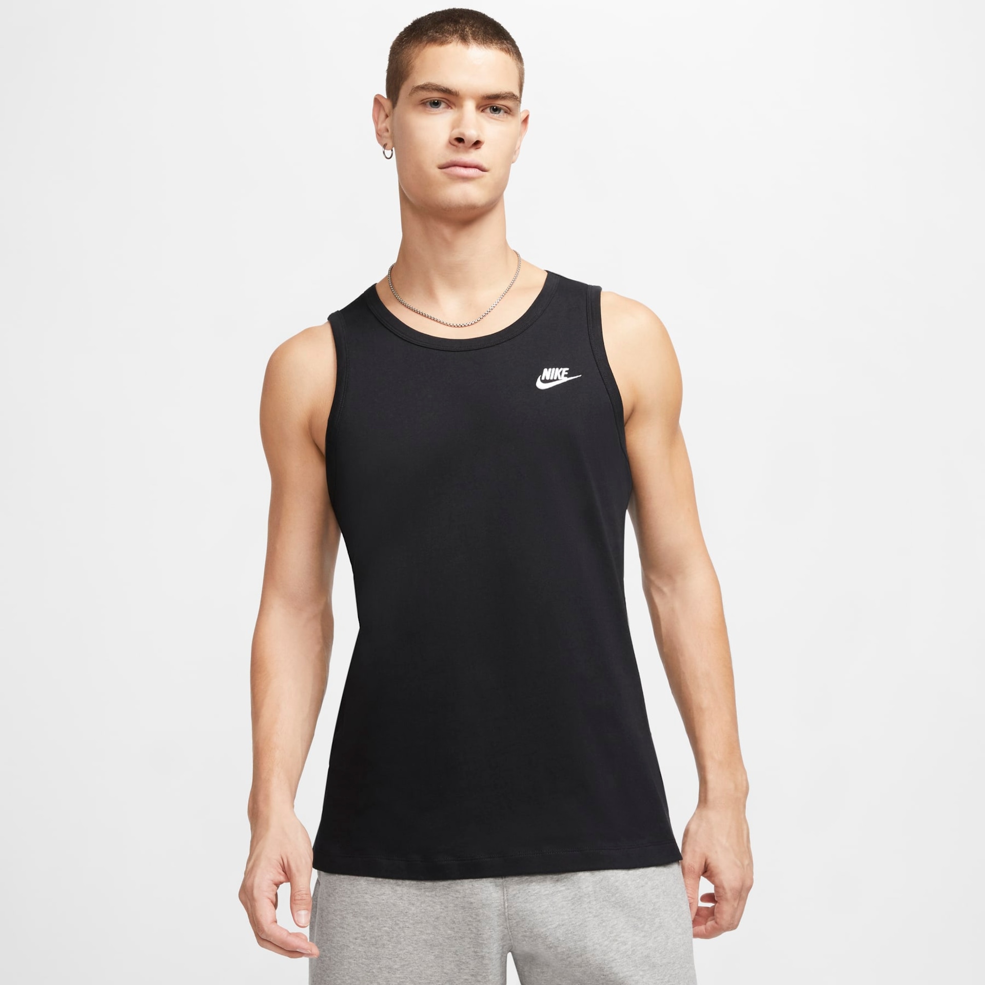 Regata Nike Sportswear Club Masculina - Foto 1