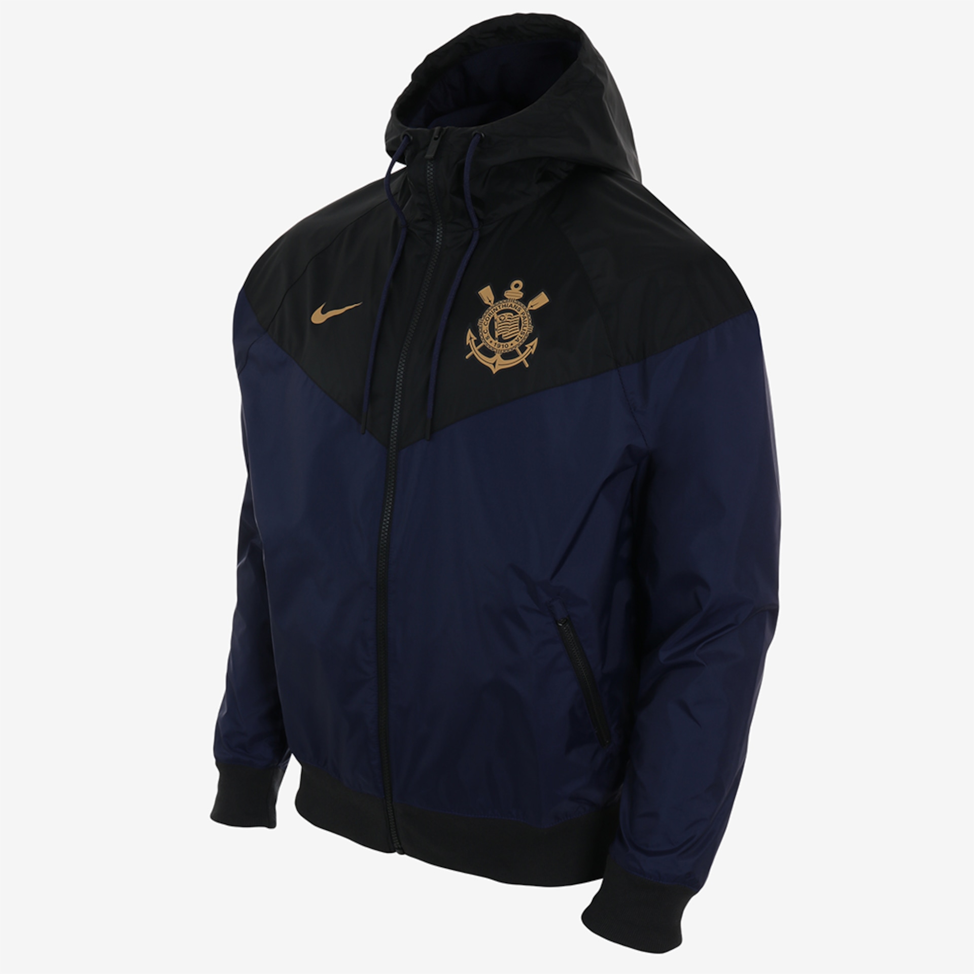 Jaqueta Nike Windrunner Corinthians III 2021/22 Masculina - Foto 1
