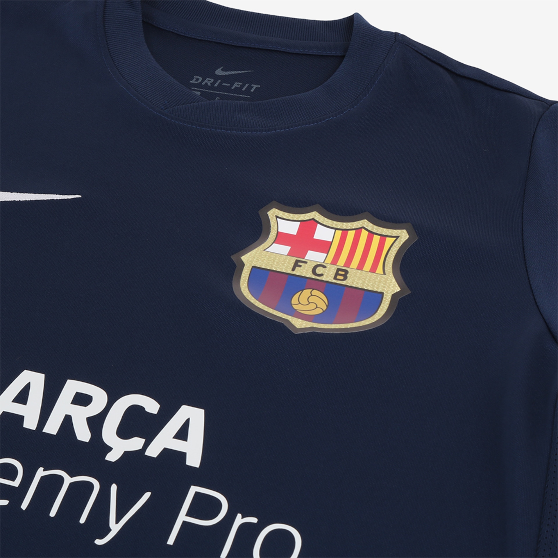 Camisa Nike Barça Academy Pro Infantil - Foto 3