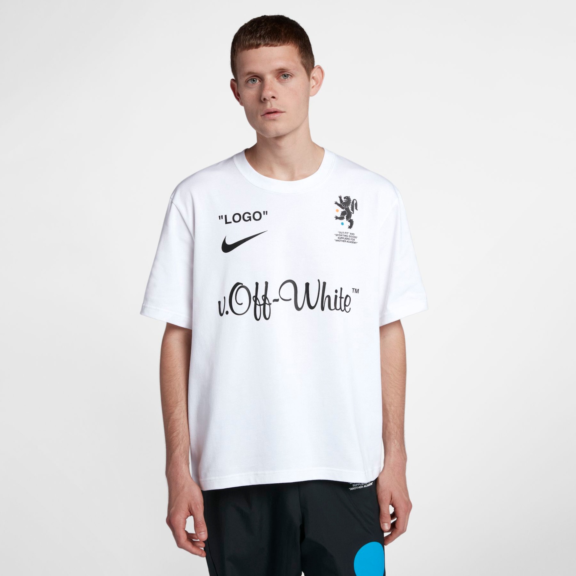 Camiseta NikeLab X Off-White Masculina - Foto 1